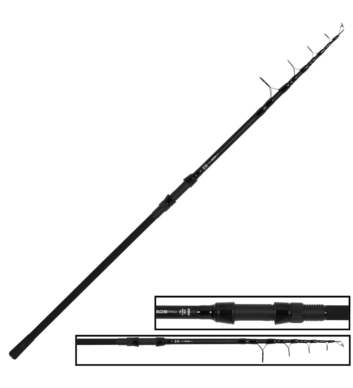 Buy Fox EOS Pro Tele Carp Rods 10ft (3m/3.6m/3.9m) - Lightweight Telescopic Fishing Rods for International Shipping - Buy Online on SooperMarket.com