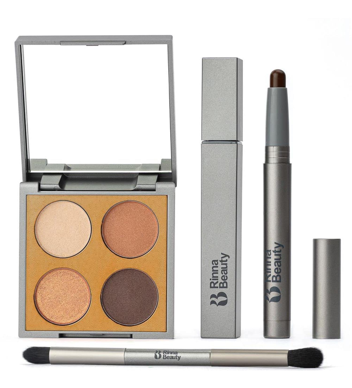 Rinna Beauty Better Naked Iconic Eye Kit with Vegan Eye Crayon, Mascara & Eye Shadow Quad - Buy Online on SooperMarket.com