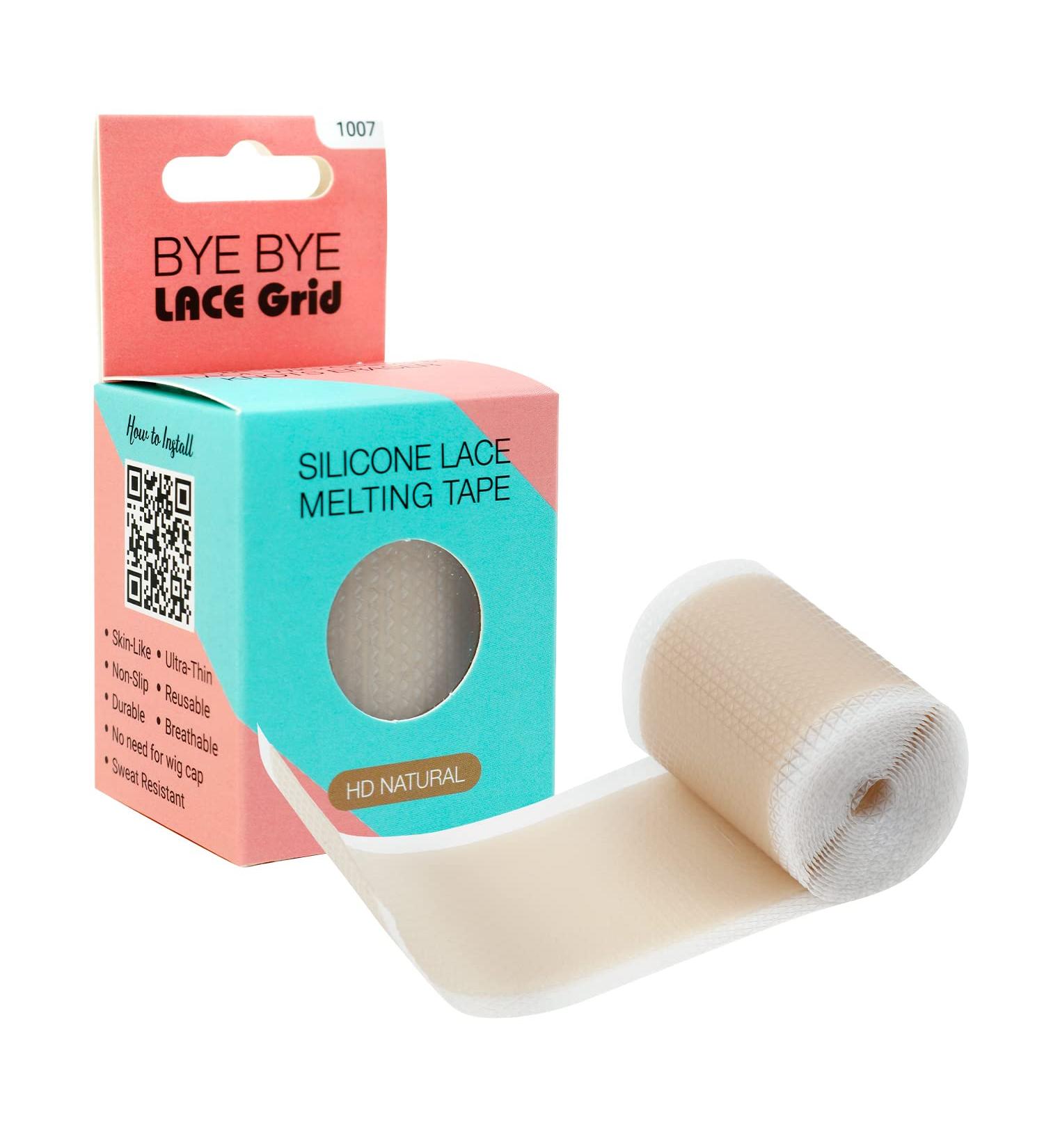STUDIO LIMITED Lace Wig Grids & Knots Eraser Tape - Natural HD Cover, Silicone Melting & Non-Slip, Reusable & Breathable - Buy Online on SooperMarket.com