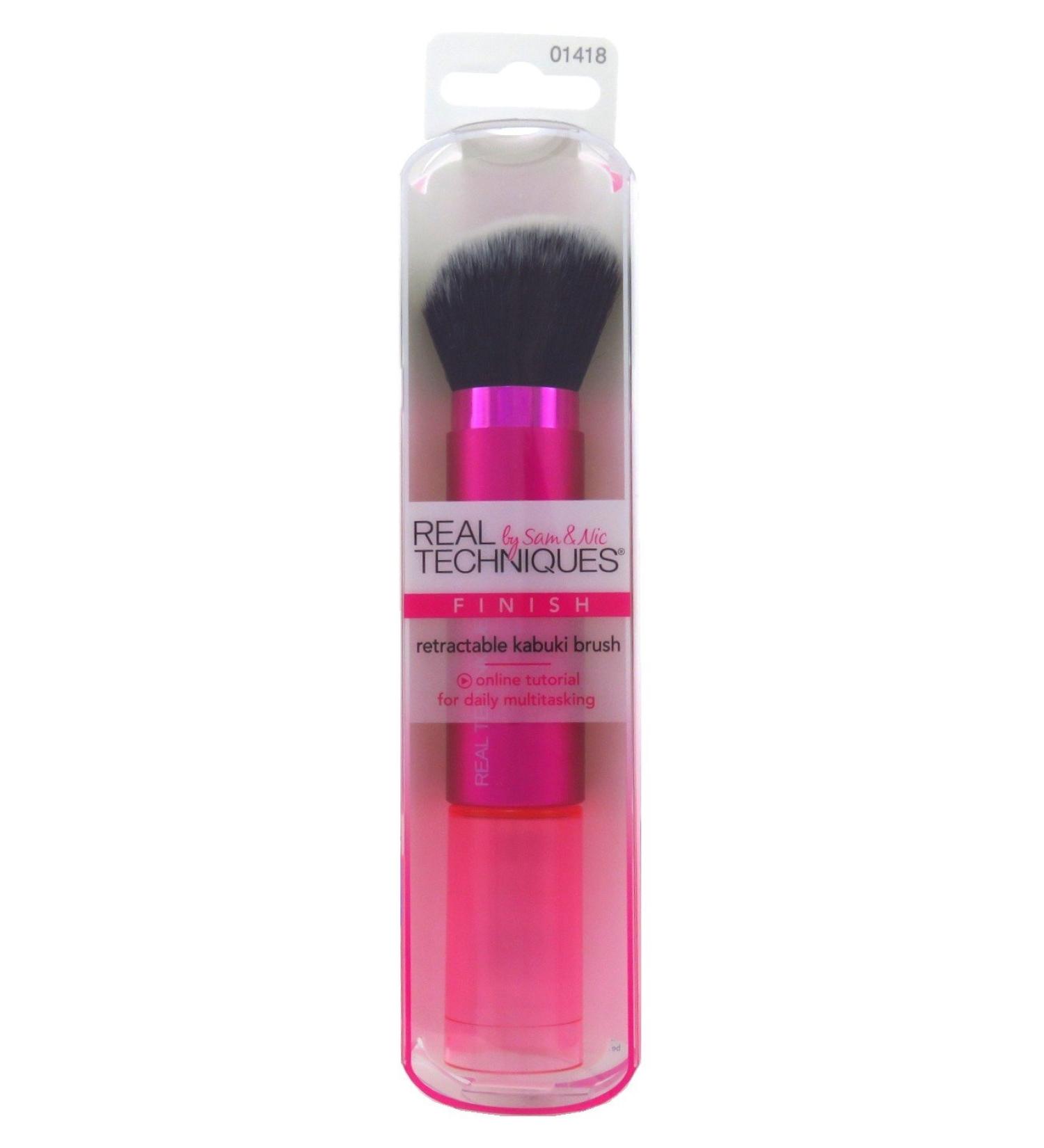 Real Techniques Finish Kabuki Brush Retractable - 2 Pack - Buy Online on SooperMarket.com