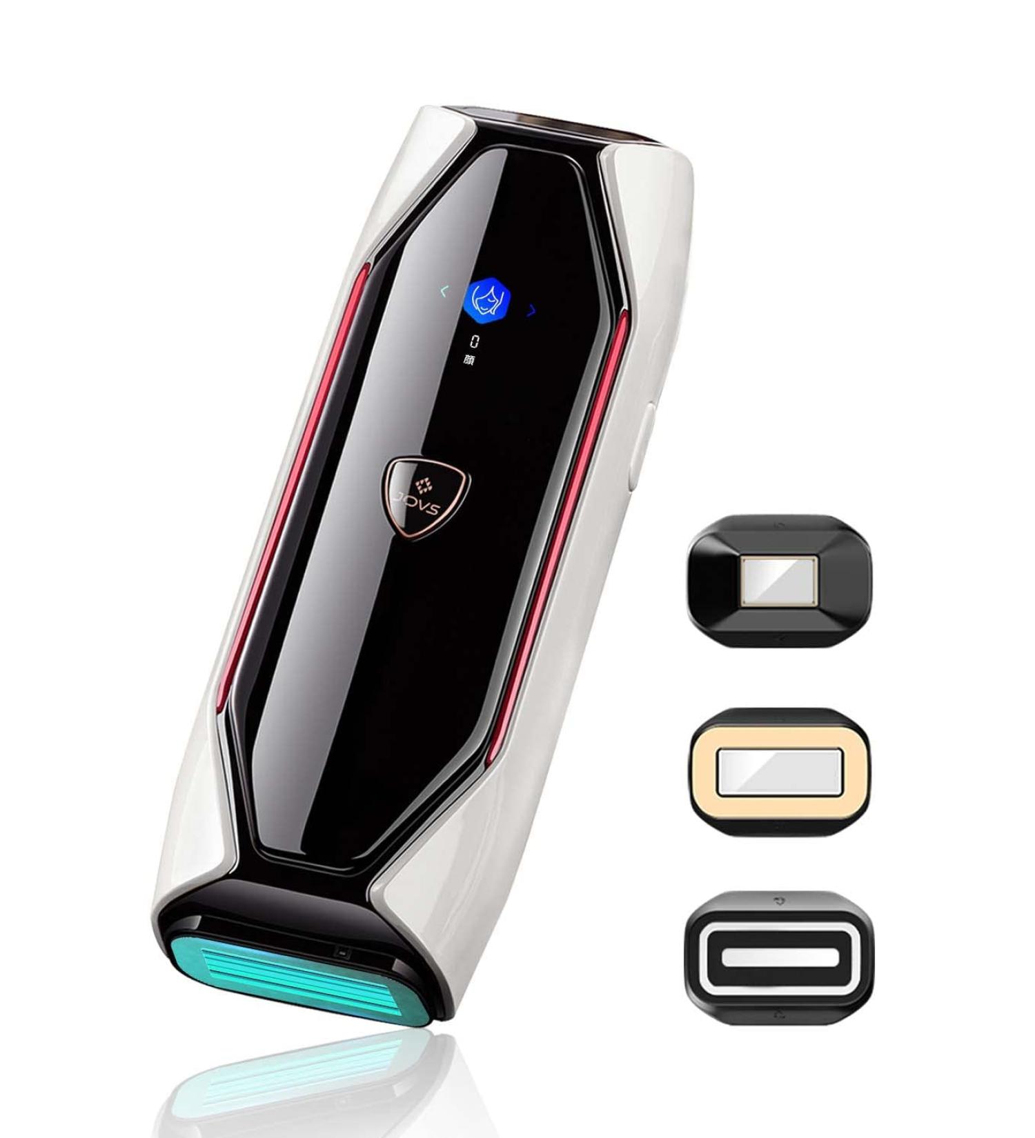Jovs X IPL Hair Removal Device - Painless 3-in-1 Solution for Body Face & Intimate Areas | Alternative to Laser Hair Removal for Men & Women - Buy Online on SooperMarket.com
