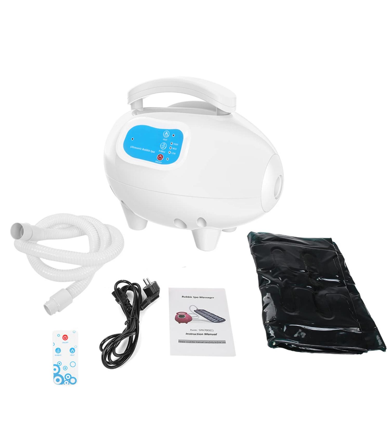 Ozone Air Bubbles Bathing Mat - Spa Massager with Adjustable Settings & Ozone Sterilization for a Relaxing Bath Experience | International Shipping Available - Buy Online on SooperMarket.com
