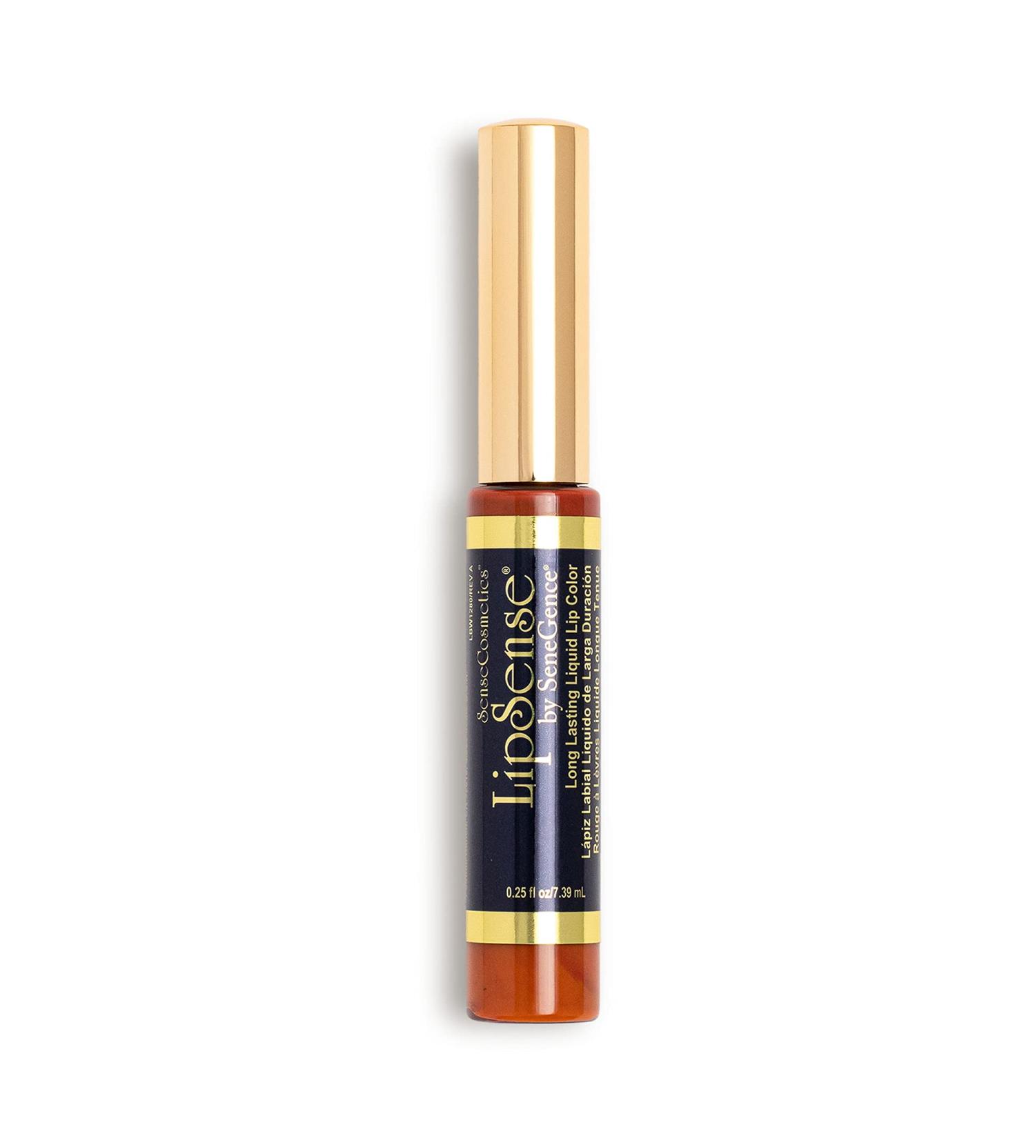 SeneGence LipSense Liquid Lip Color in Brick - 0.25 oz | Long-Lasting, Kiss-Proof Formula - Buy Online on SooperMarket.com