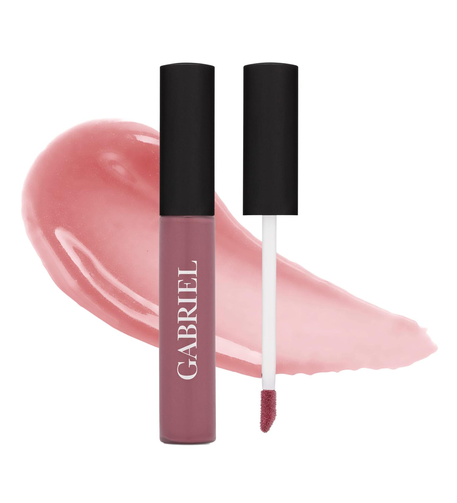 Gabriel Cosmetics Natural Lip Gloss (Softberry) - Paraben Free, Vegan, Gluten-free, Cruelty-free | Infused with Jojoba Seed Oil and Aloe | 0.27 fl oz - Buy Online on SooperMarket.com