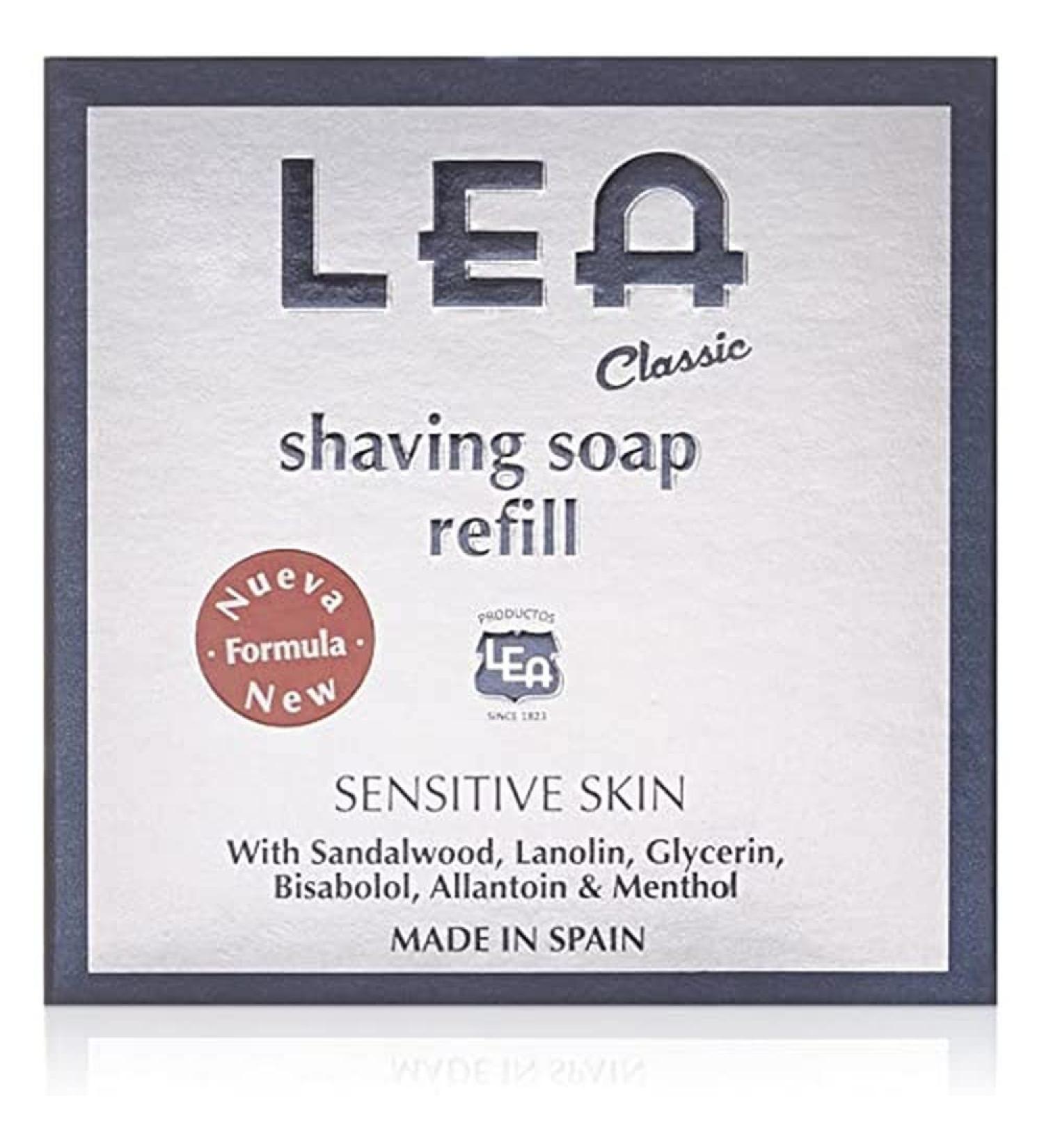 LEA Shaving Soap Refill 100g - Premium Shave Soap for Smooth Shaving | International Shipping Available - Buy Online on SooperMarket.com
