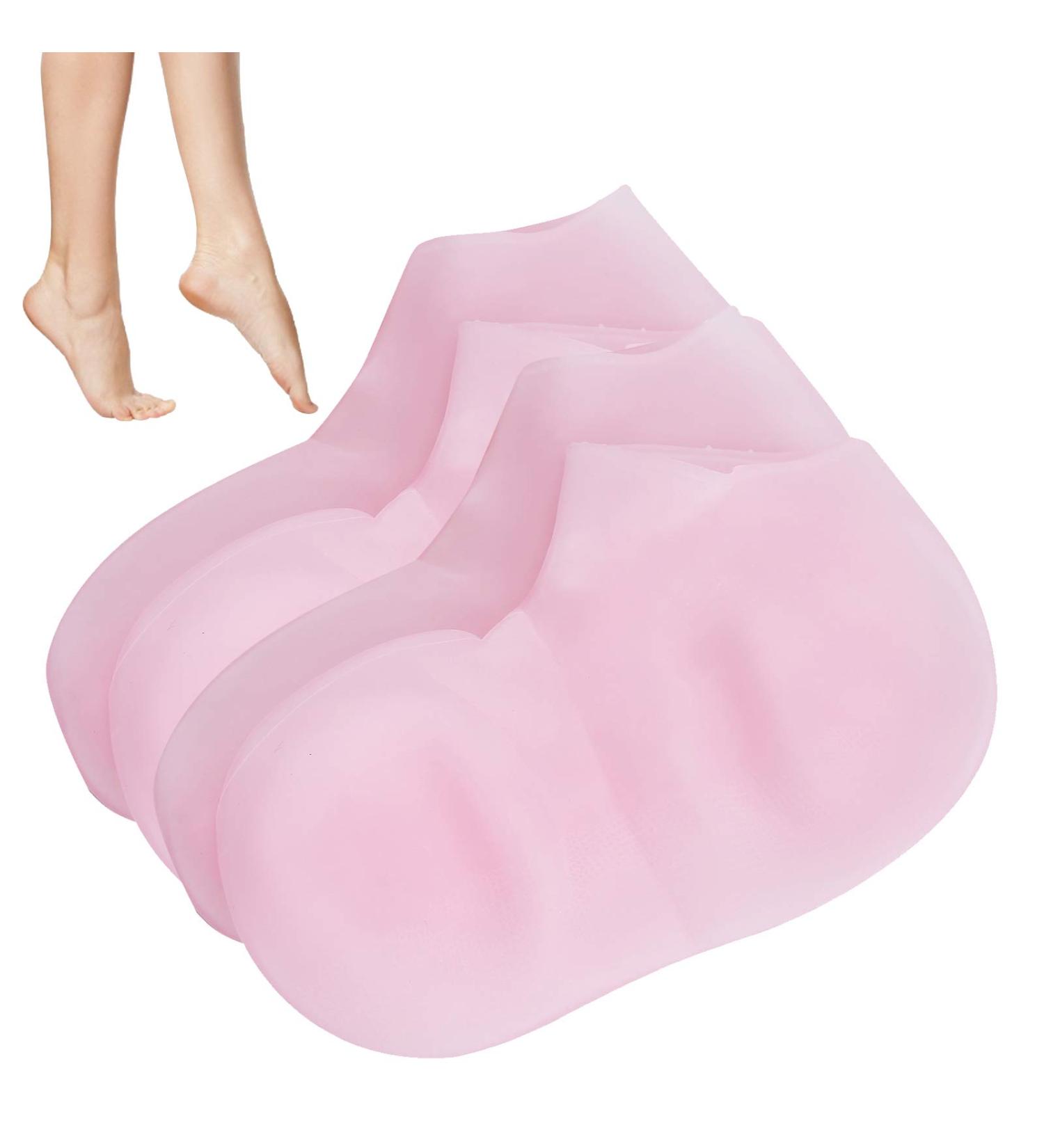 Moisturizing Foot Care Socks with Essential Oils - Softens Dry Skin Peeling & Anti-Chapping (L 39-41) - International Shipping Available - Buy Online on SooperMarket.com