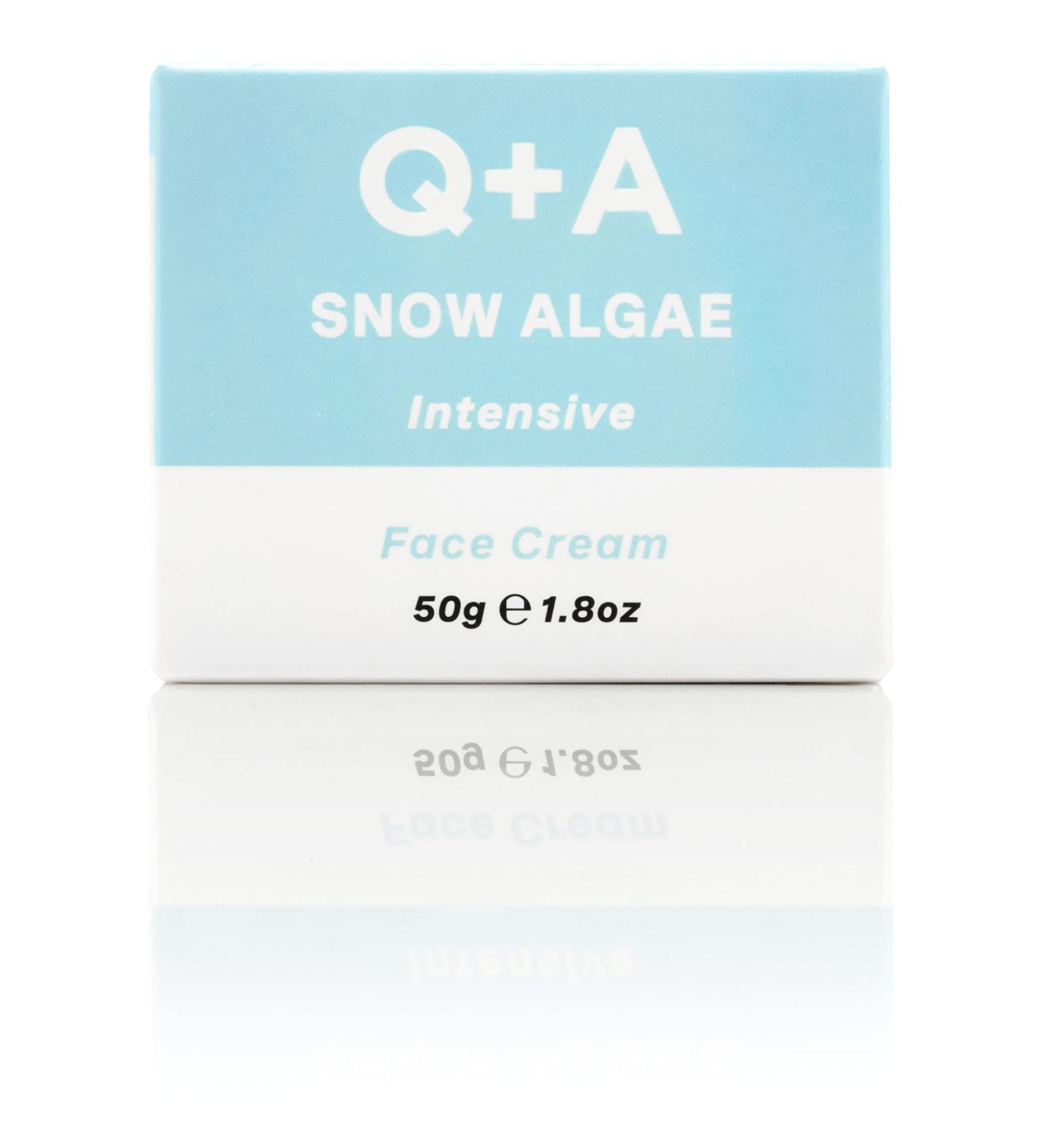 Q+A Snow Algae Intensive Face Cream 50g | Renew & Replenish Your Complexion - International Shipping Available - Buy Online on SooperMarket.com