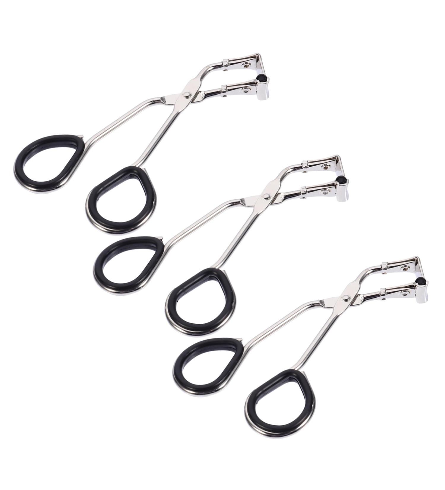 3 Sets Silicone Eyelash Curlers - Professional Makeup Tools & Clamp for Perfect Lashes | International Shipping - Buy Online on SooperMarket.com