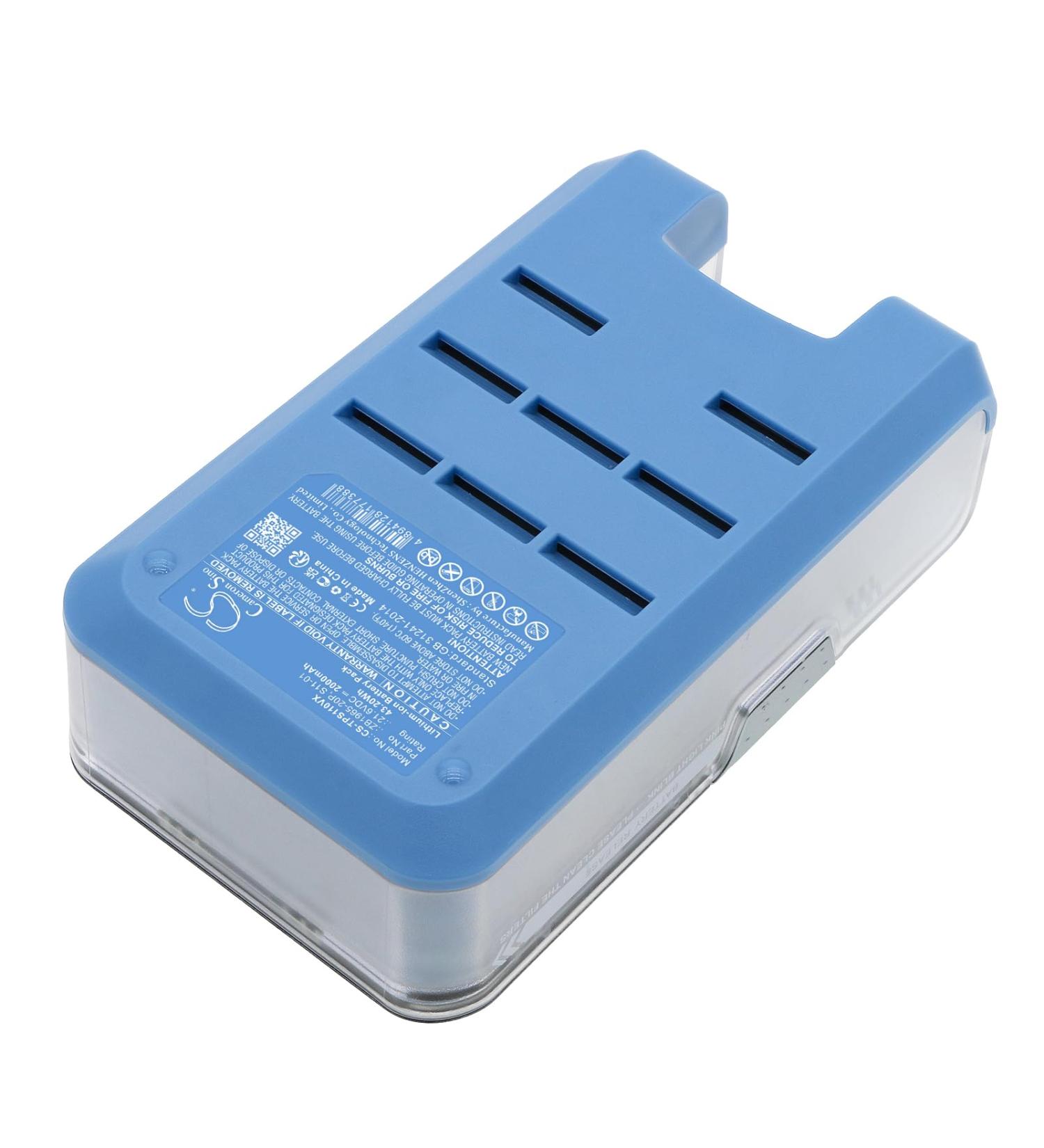 Battery Replacement for Tineco Compatible with 9VSPT111300 S11-01 ZB1965-20P A11 & Pure One S11 - International Shipping Available - Buy Online on SooperMarket.com