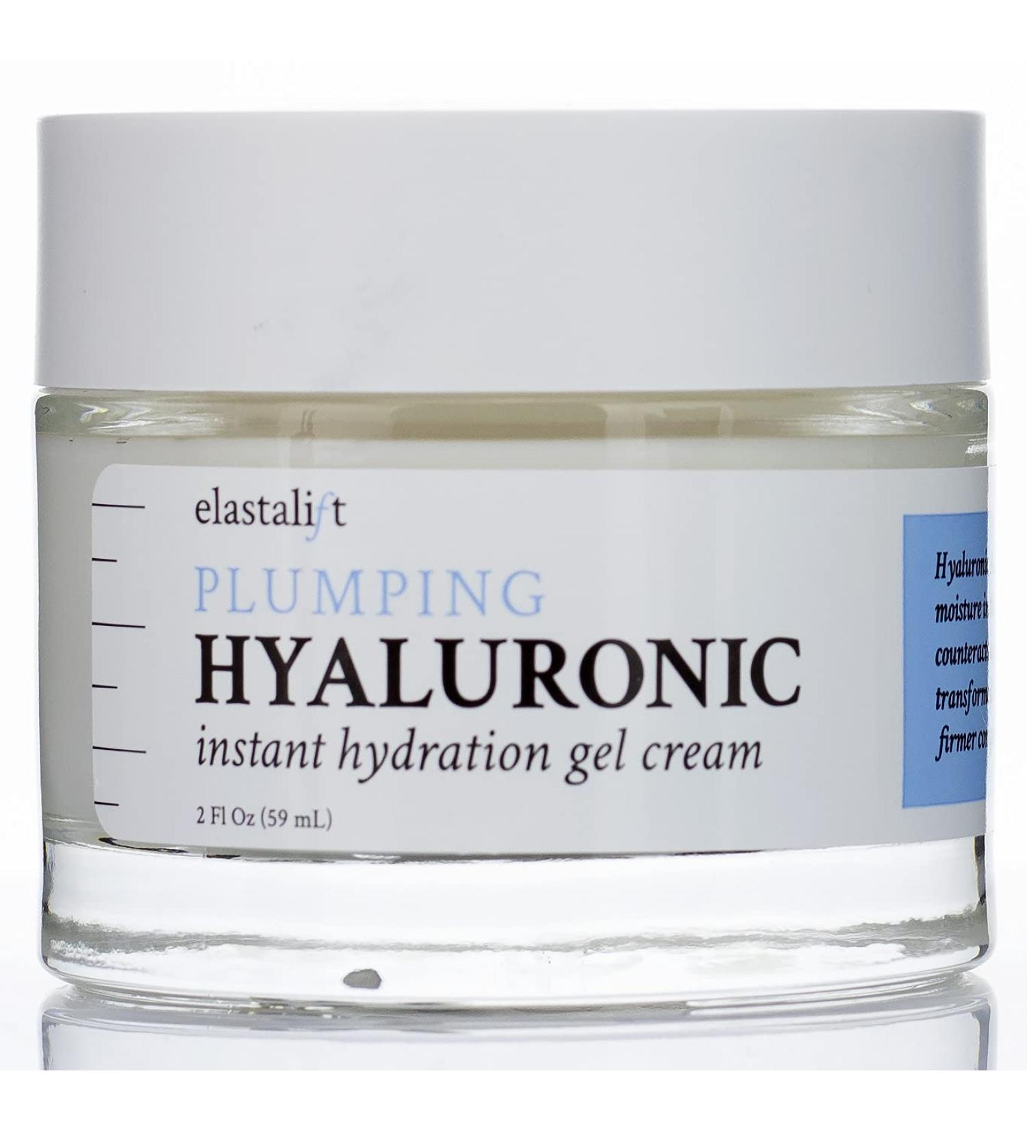 Elastalift Hyaluronic Acid & Vitamin C Face Cream - Anti-Aging Moisturizer for Women & Men | Hydrating & Plumping Lotion for Dry Skin, Wrinkles, Fine Lines | 2 Fl Oz - Buy Online on SooperMarket.com