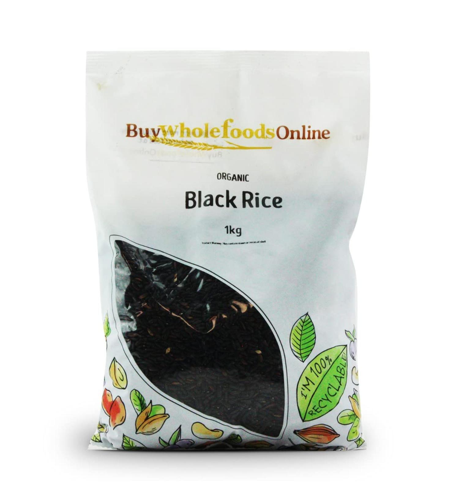Organic Black Rice 1kg (BWFO)