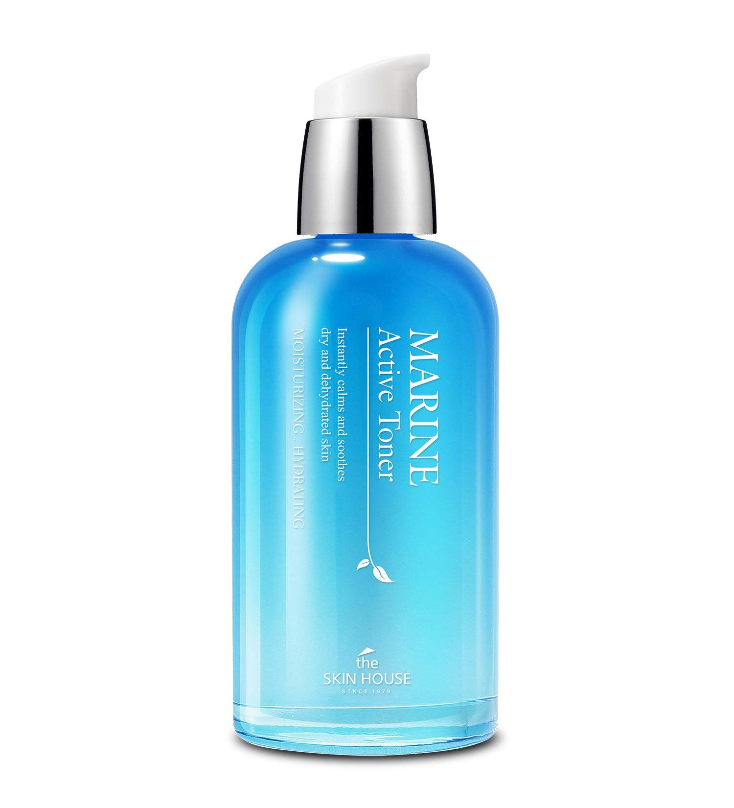 Buy The Skin House Marine Active Toner 130ml - Hydrating & Refreshing Skincare Solution - Buy Online on SooperMarket.com