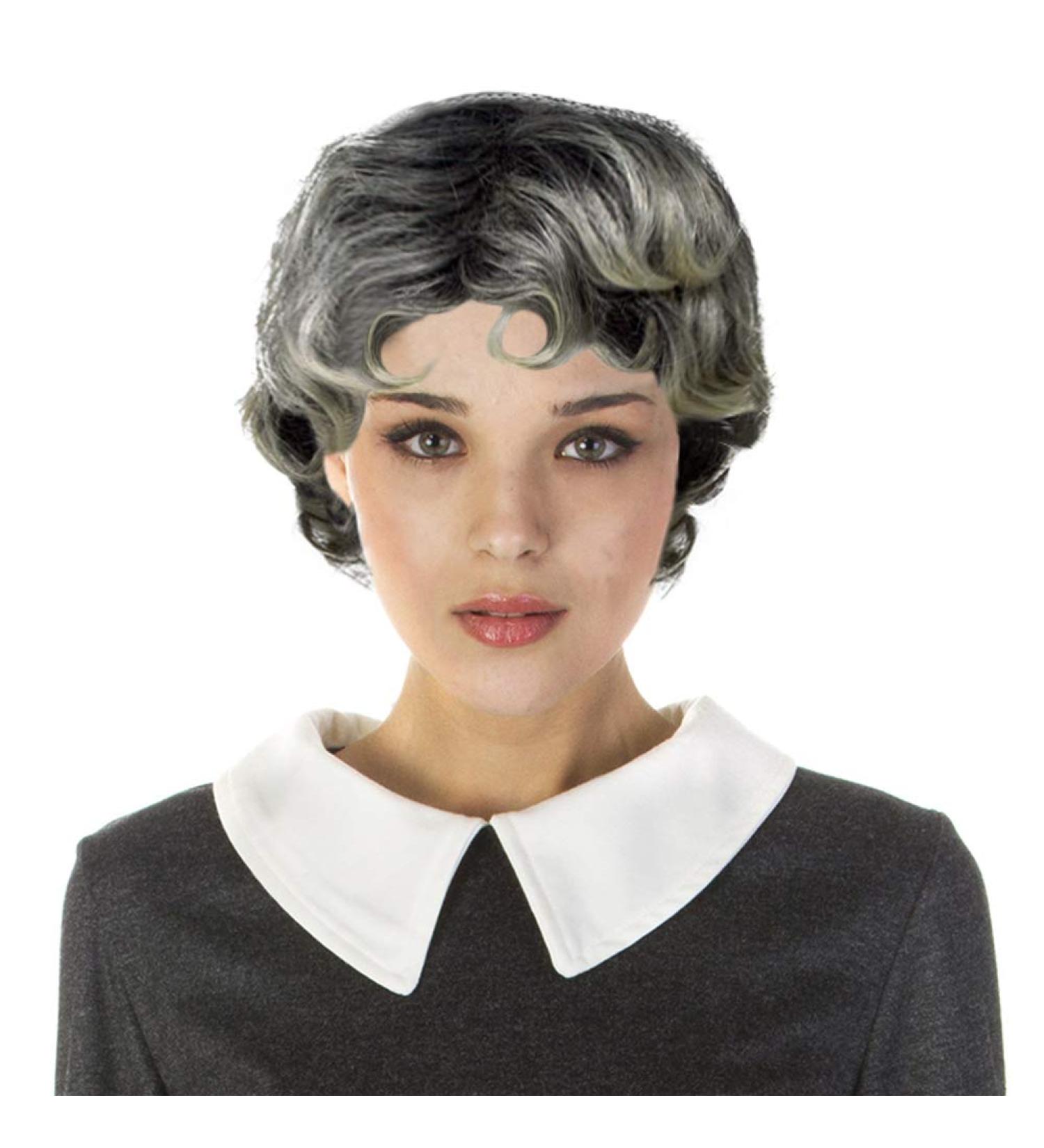 Buy Women's Grey Short Wavy Daily Cosplay Wig | Stylish & Comfortable | International Shipping - Buy Online on SooperMarket.com