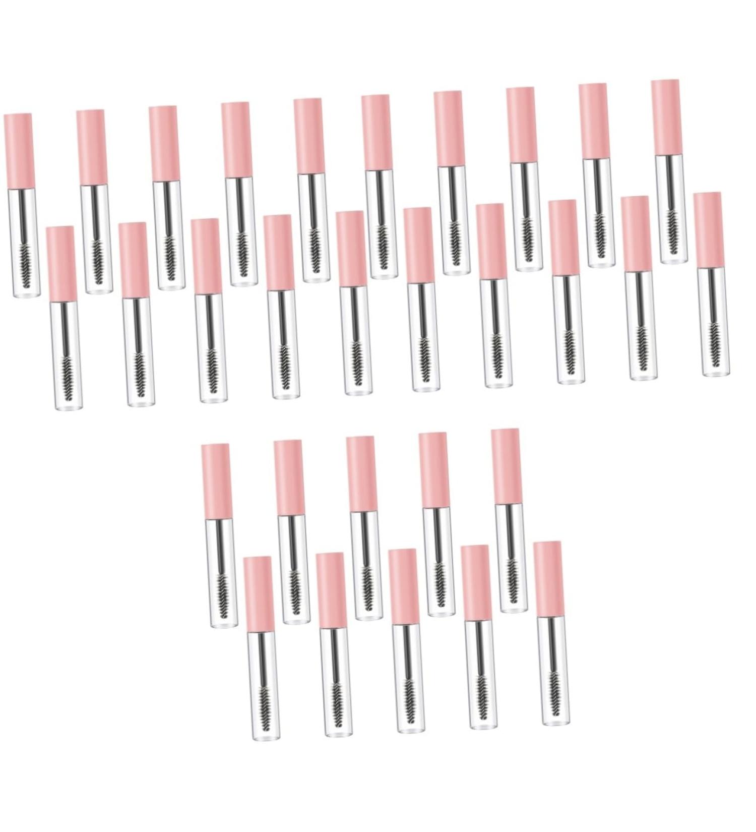 BELLIFFY 30 Pcs Mascara Empty Tube Mascara Containers Empty Clear Gloss Lip Gloss DIY Wand Tubes Plastic - Buy Online on SooperMarket.com