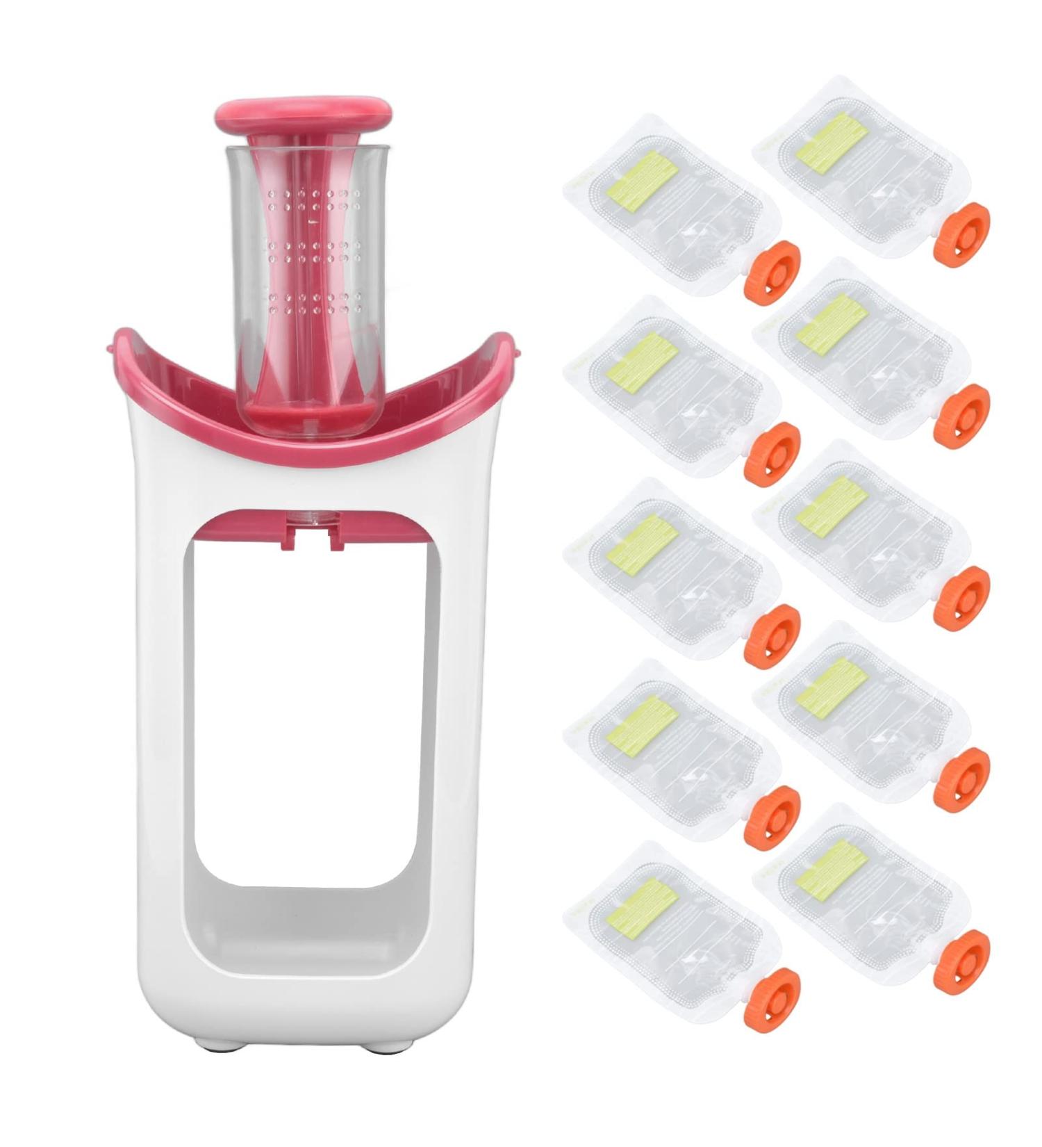 Baby Food Blender - Easy to Clean, High Efficiency, Safe & Healthy - Red - Buy Online on SooperMarket.com