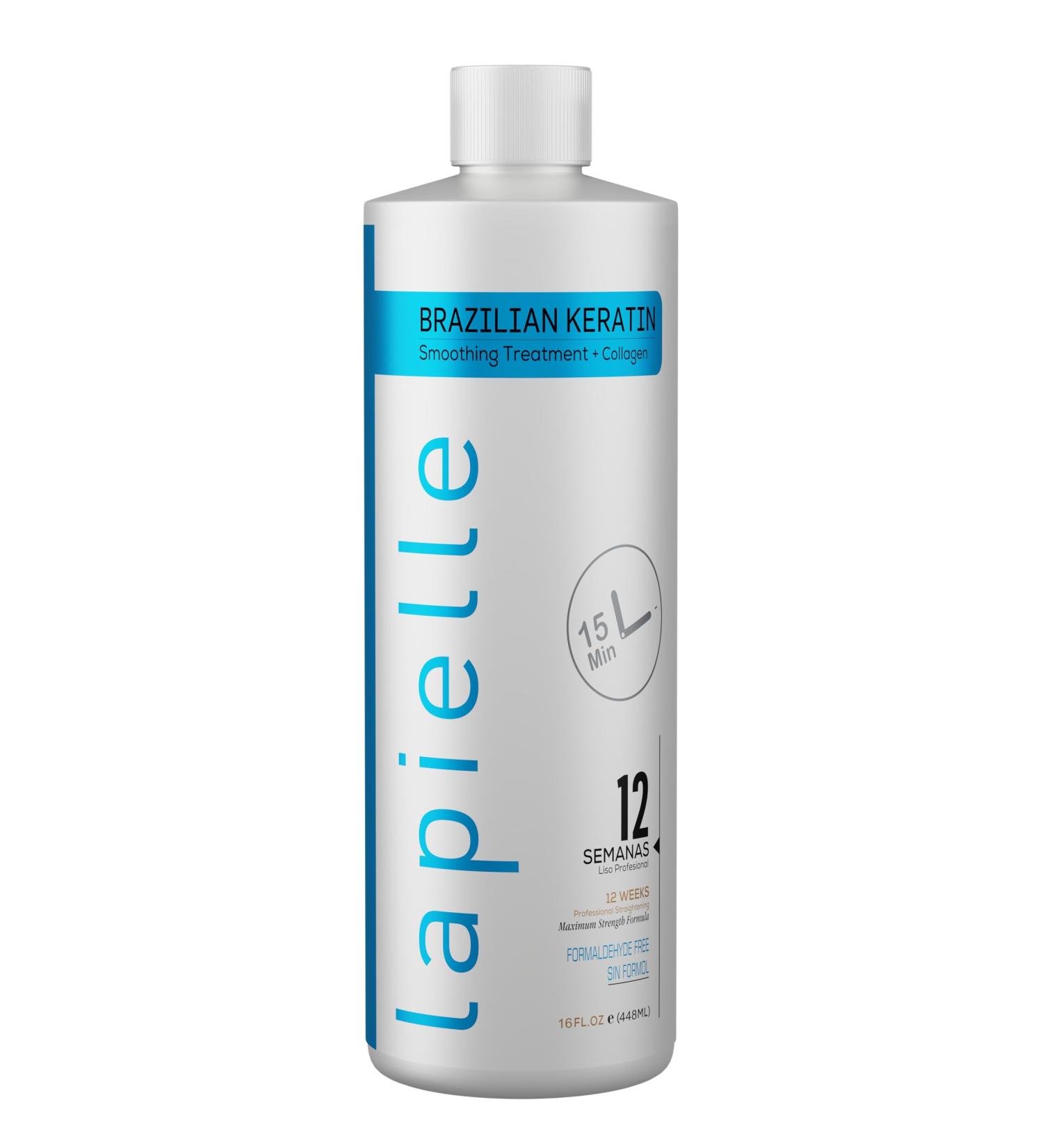Brazilian Keratin Hair Straightening Treatment - Formaldehyde Free 16 oz - Moisturizes & Eliminates Frizz | Shop Internationally - Buy Online on SooperMarket.com