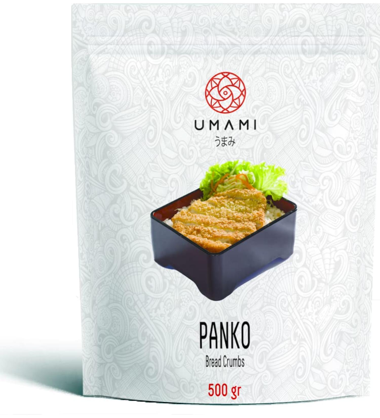 Umami Extra Crispy Panko Breadcrumbs 500gr - Premium Japanese Style Breadcrumbs - Buy Online on SooperMarket.com