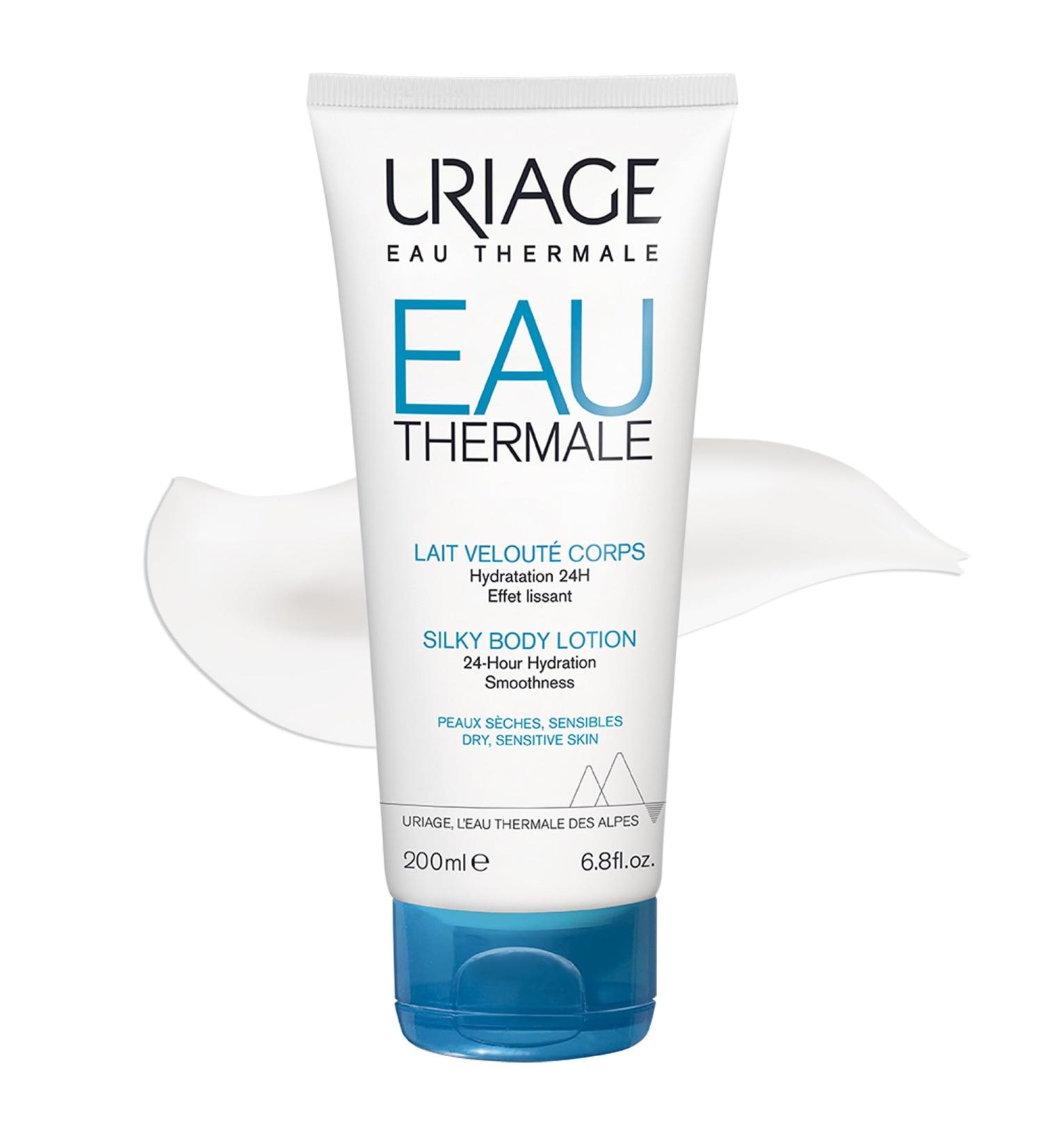Uriarage Eau Thermal Body Lotion 200ml - Shea Butter & Hyaluronic Acid - 24h Hydration - Light Texture - Floral Scent - Paraben-Free - International Shipping - Buy Online on SooperMarket.com