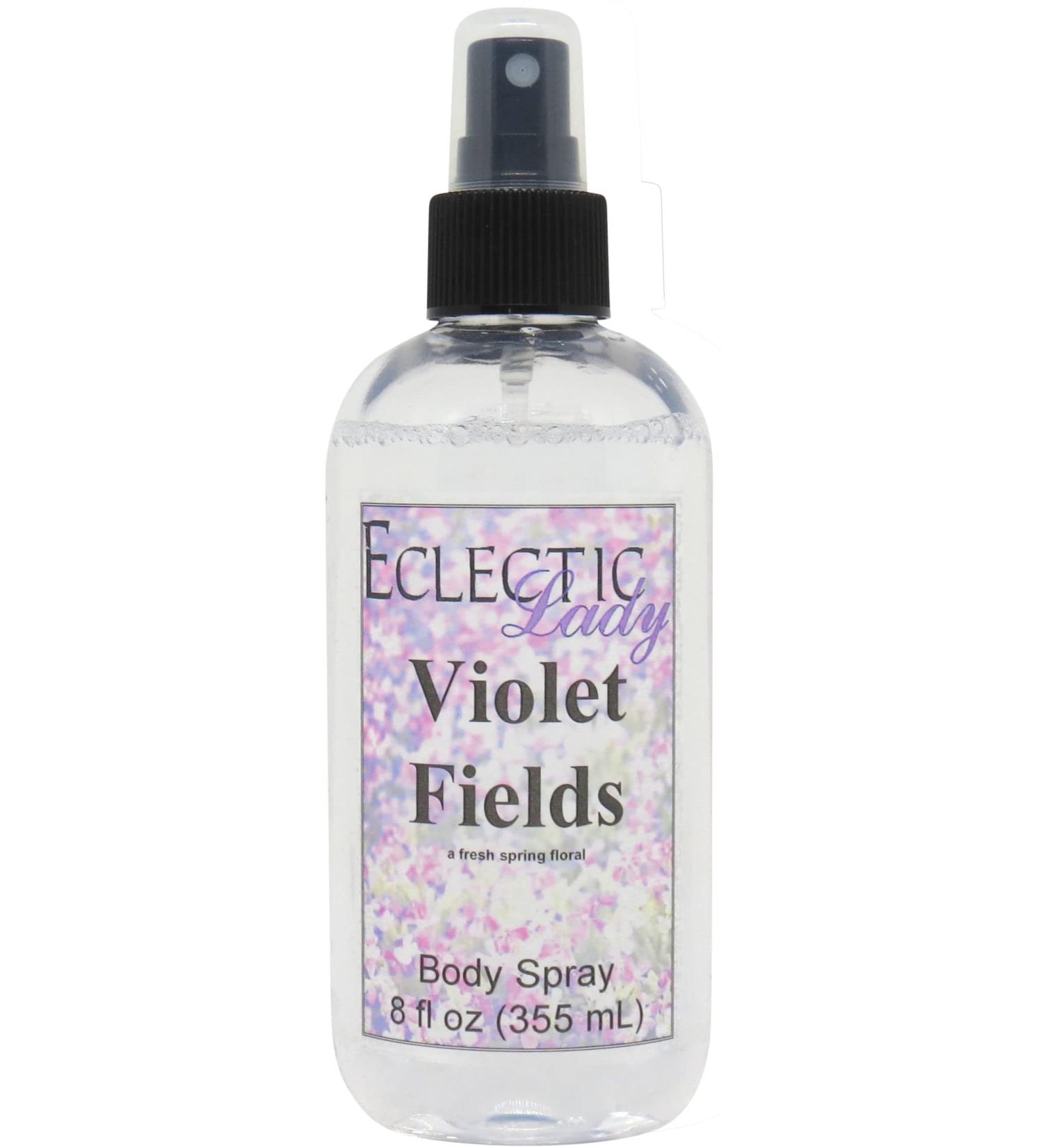 Violet Fields Body Spray 4 ounces Body Mist for Women with Clean Light & Gentle Fragrance Long Lasting Perfume with Comforting Scent for Men & Women Cologne with Soft Subtle Aroma For Daily Use 4 Fluid Ounces - Buy Online on SooperMarket.com