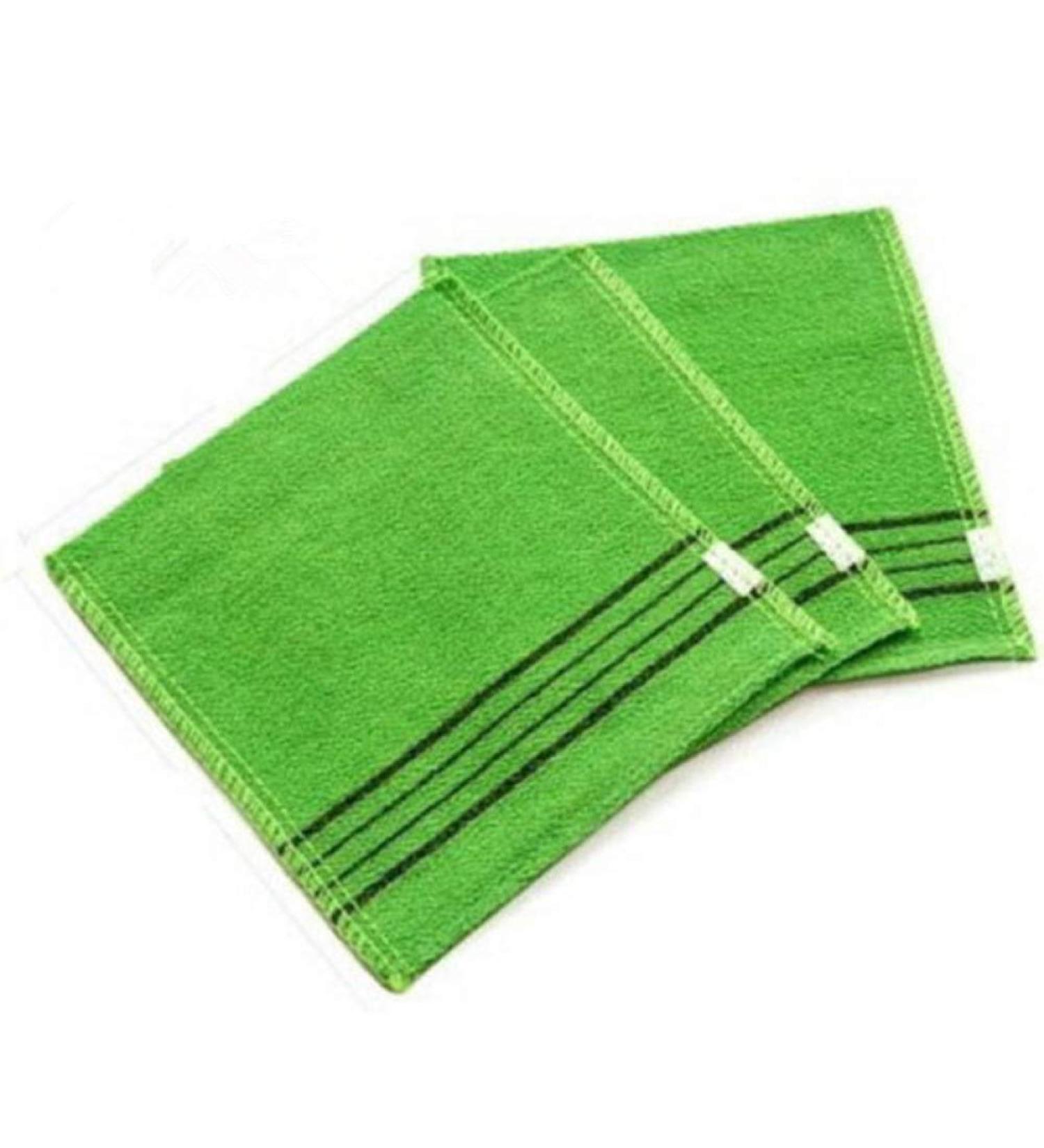 GCroet 3PC Exfoliating Bath Washcloth - Peeling Towel for Men & Women | Ultimate Scrub & Bathroom Accessories - Buy Online on SooperMarket.com