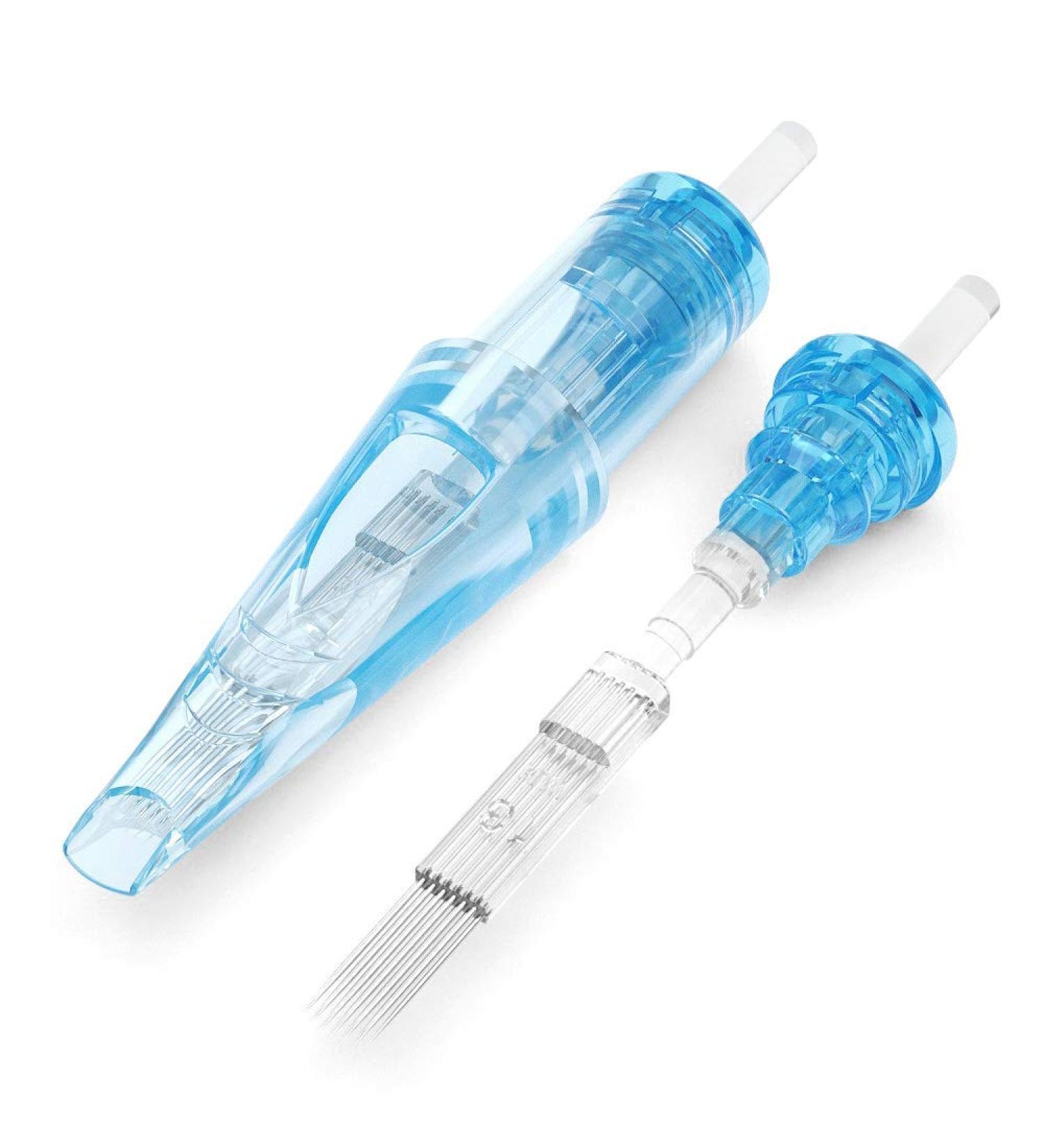 WJX 1011RM Tattoo Cartridges - 20Pcs Disposable Curved Magnum Needles - Buy Online on SooperMarket.com