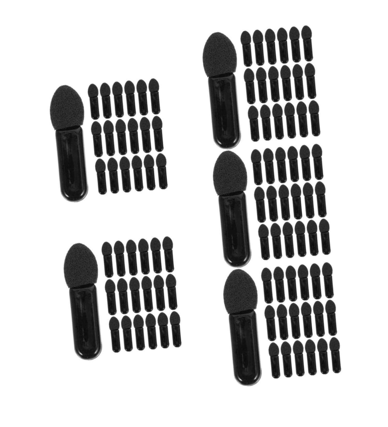 Baluue 500 Pcs Mini Eyeshadow Swab Lip Balm Brush Lip Scrub Brush Eyeshadow Makeup Wand Plastic - Buy Online on SooperMarket.com