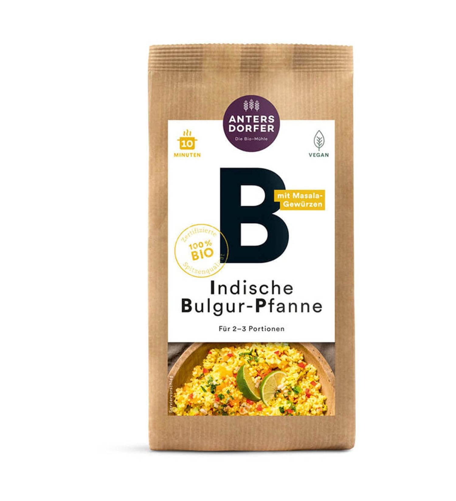 Antersdorfer - Indian Bulgur Pan Organic - 150 g - Pack of 6