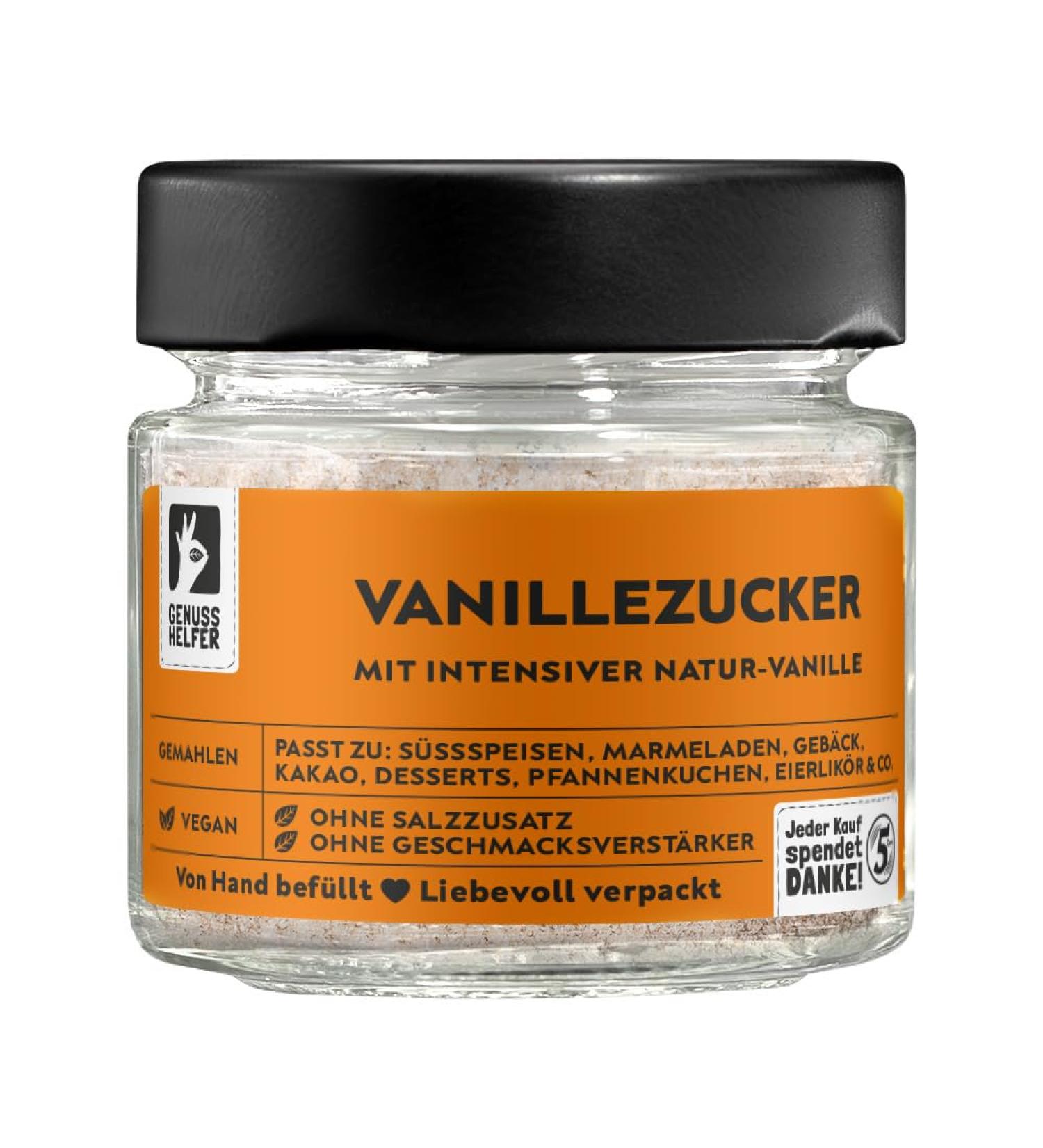 Buy Bremer Gew rzhandel Vanilla Sugar - Ground Natural Vanilla for Cooking & Baking - 90g Glass Jar - Buy Online on SooperMarket.com