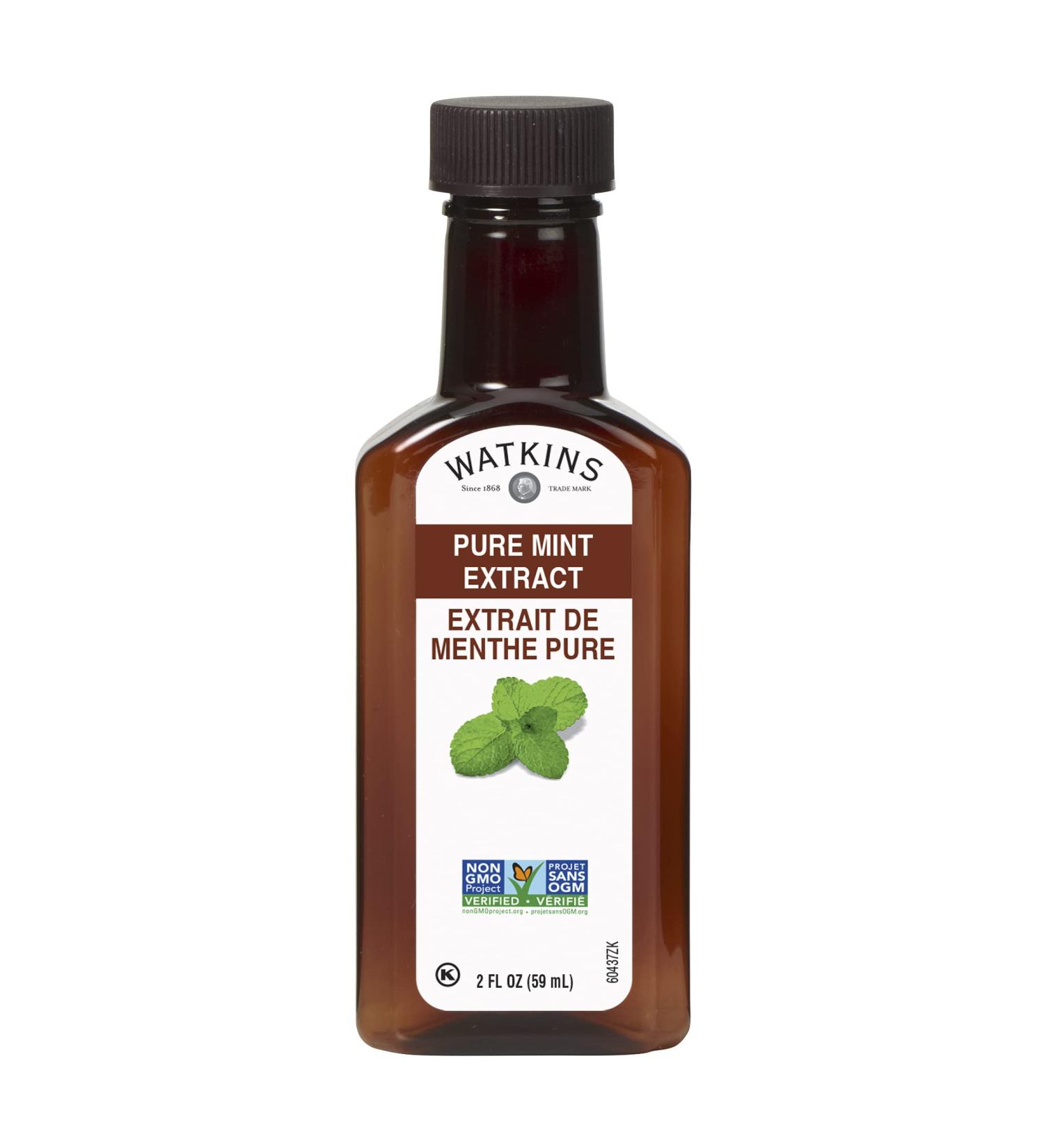Watkins Pure Mint Extract 2 fl oz - Natural Flavoring for Baking and Cooking - Buy Online on SooperMarket.com