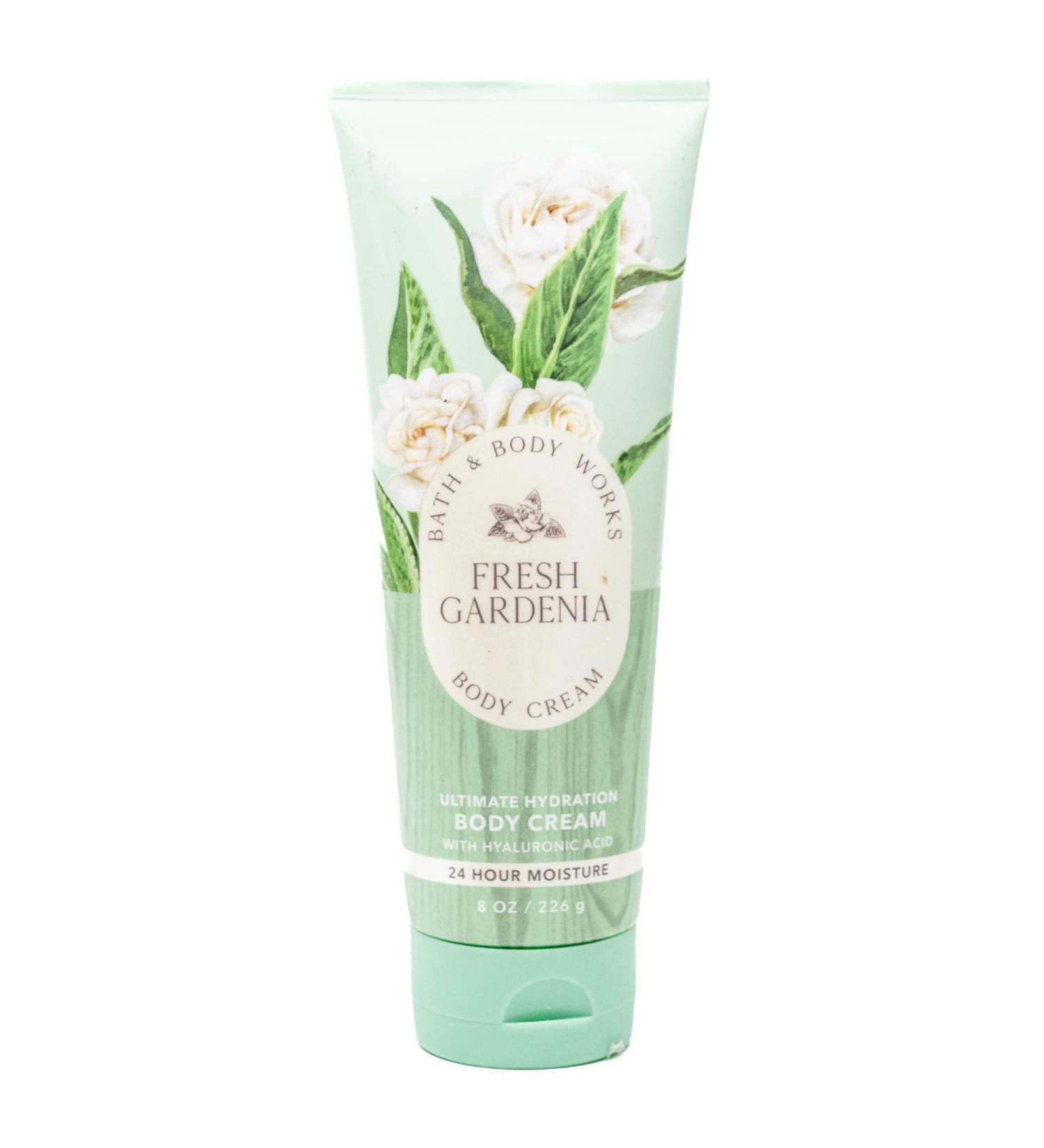 Bath & Body Works Fresh Gardenia Signature Collection Ultimate Hydration Body Cream For Women 8 Fl Oz (Fresh Gardenia)  8 Fl Oz (Pack of 1)  1  8.0 Fl Oz  8.0 fluid_ounces  8.0 ounces