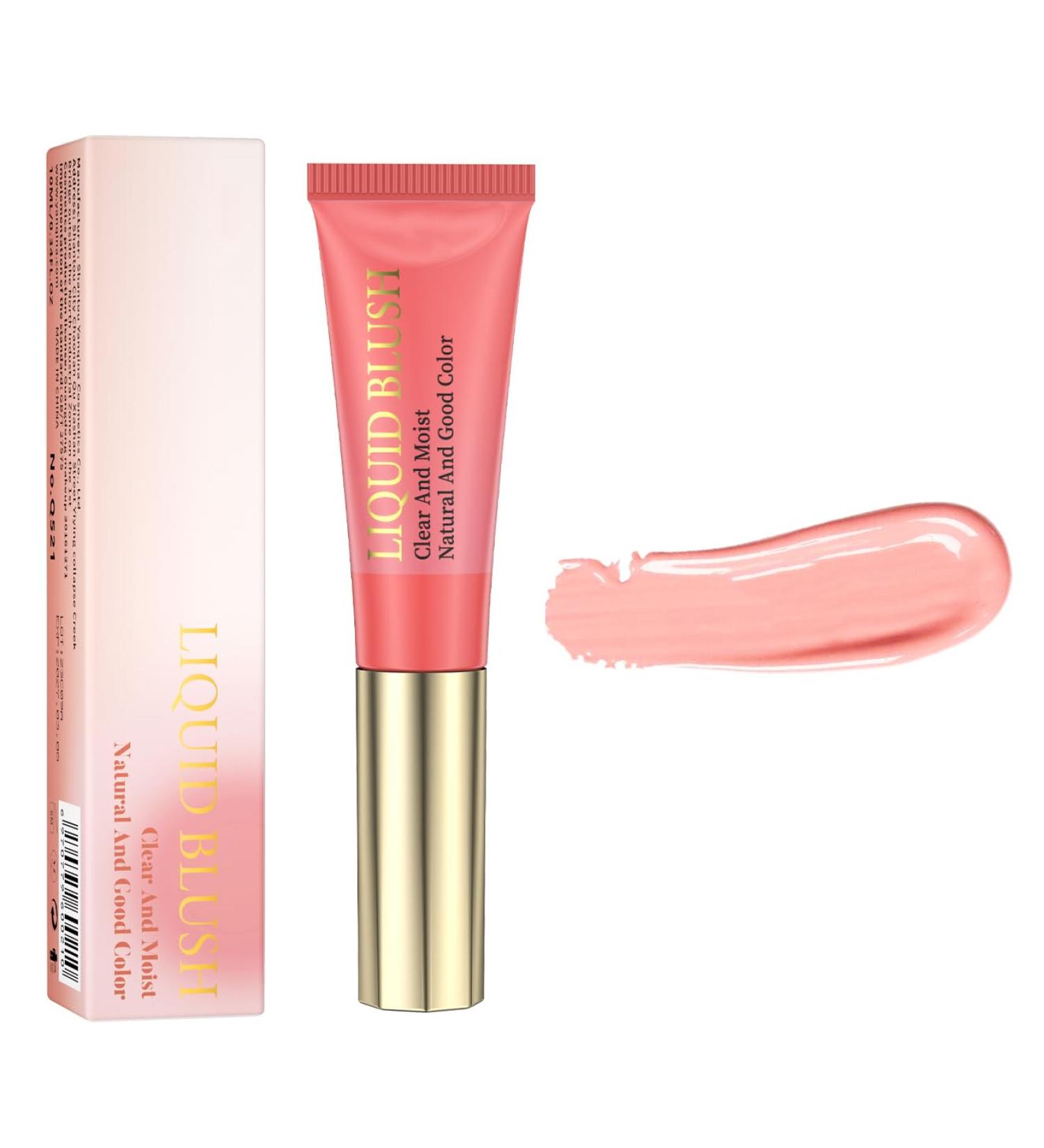 Lovelycat Pink Powder Powder Blusher Liquid Beauty Stick Shiny Velvet Texture Easy to Mix Soft Powder Powder Blusher Makeup Lasting Soft Natural Dew Durable (01# One Size) 01# 1 g (Pack of 1) - Buy Online on SooperMarket.com