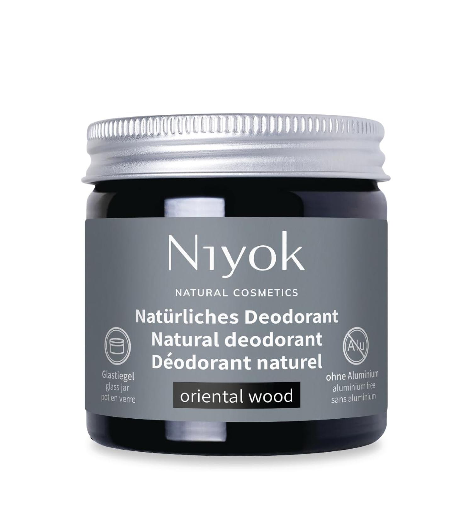 Buy Natural Cosmetics 2-in-1 Aluminum Free Deodorant & Antiperspirant - Oriental Wood Scent 40 ml | Eco-Friendly Long-Lasting Protection - Buy Online on SooperMarket.com