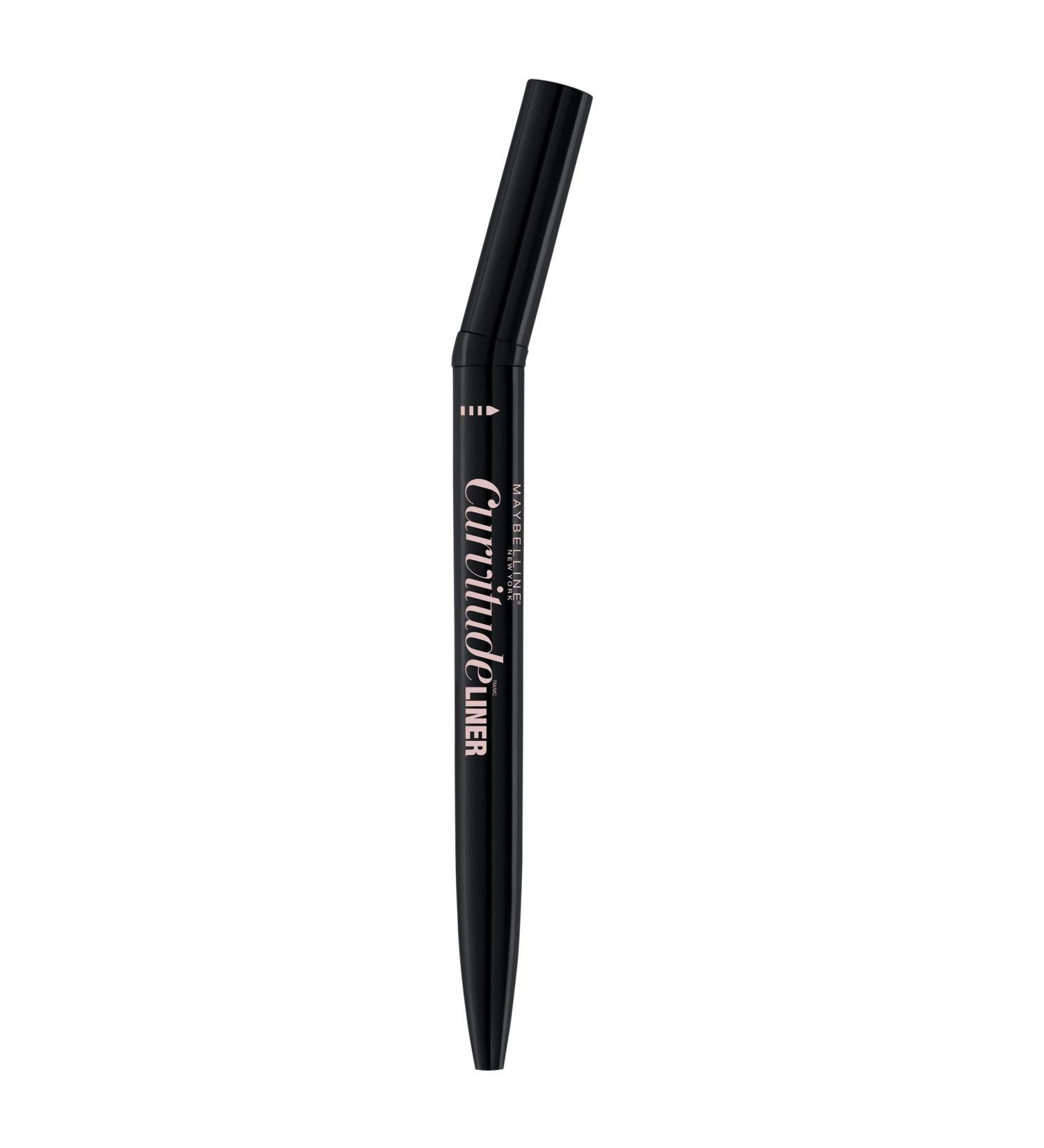 Maybelline Curvitude Liner Black 0.027 oz. - Precision Eyeliner for Defined Eyes - Buy Online on SooperMarket.com