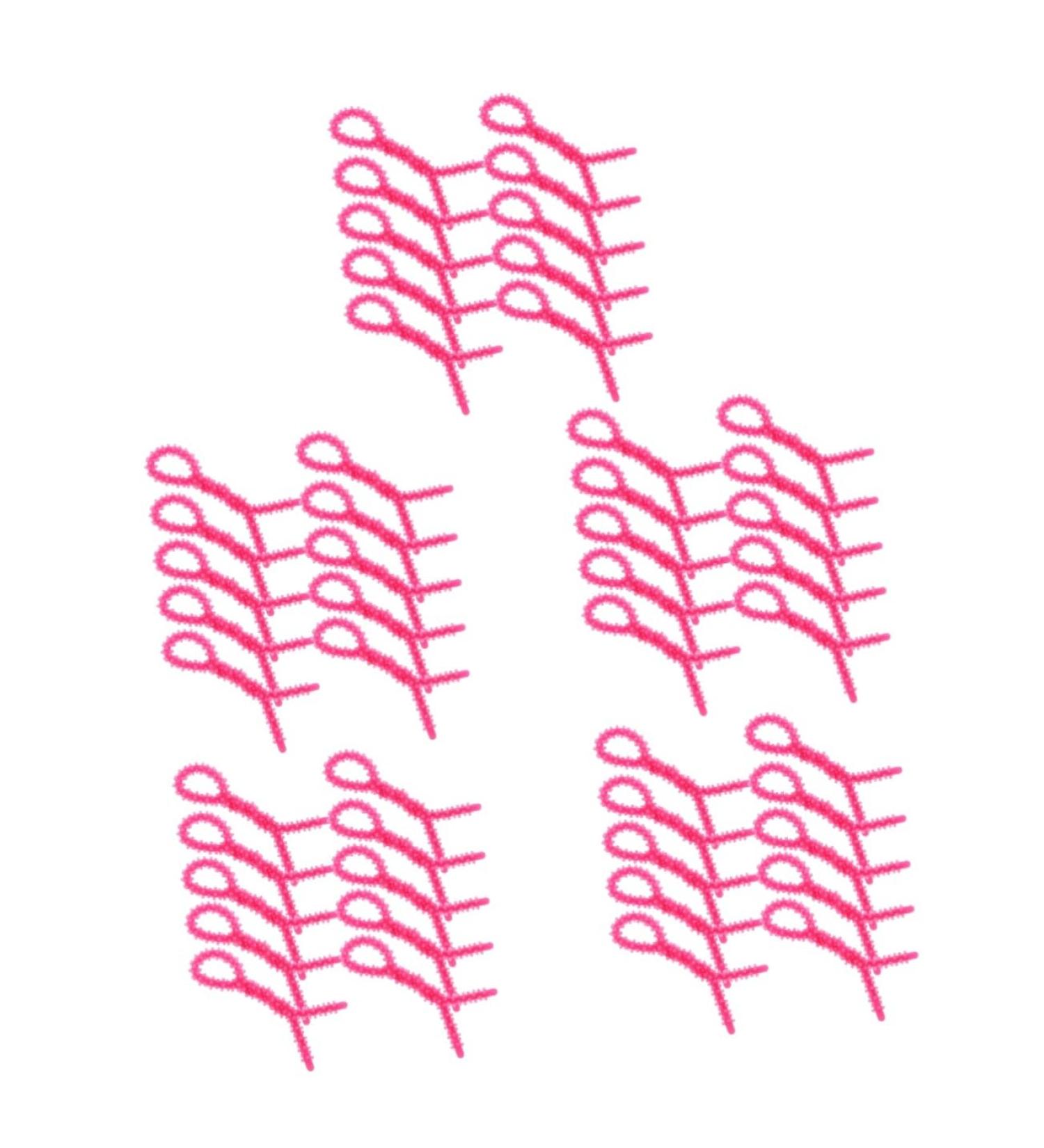 FOYTOKI 50 Pcs Perm Tools Curling Rods for Perm Hair Stretcher Rods Perming Rosy - Buy Online on SooperMarket.com