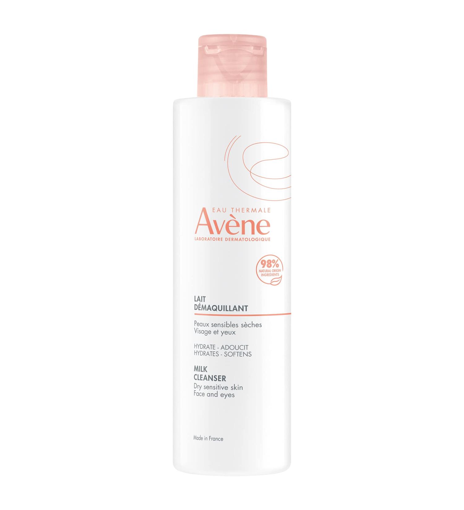 Eau Thermale Av ne Milk cleanser makeup removal cleanser sensitive skin vegan 200ml