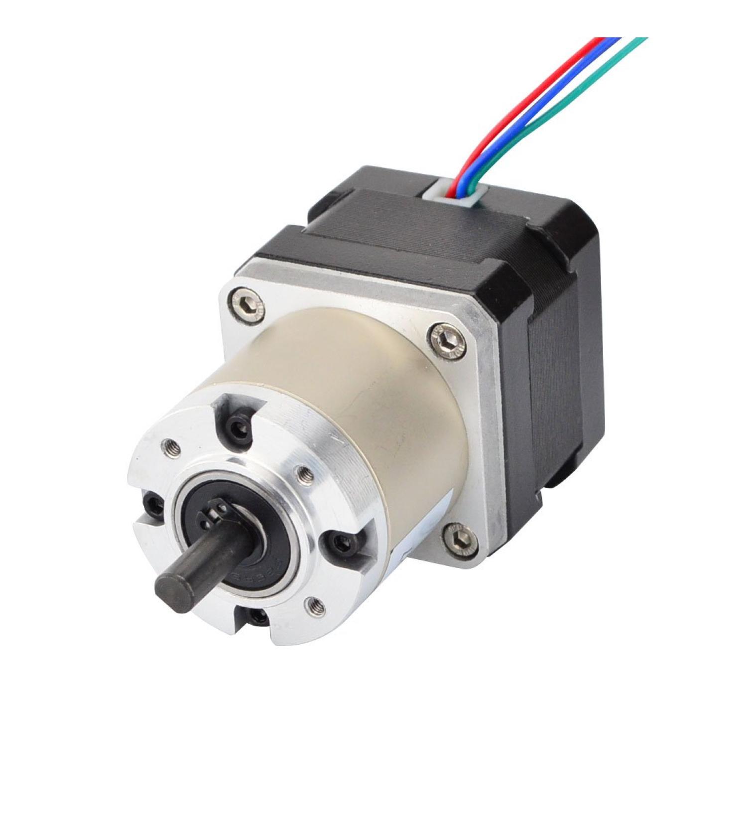 STEPPERONLINE 27:1 Planetary Gearbox Nema 17 Stepper Motor DIY CNC Hobby Camera Robotics - Buy Online on SooperMarket.com