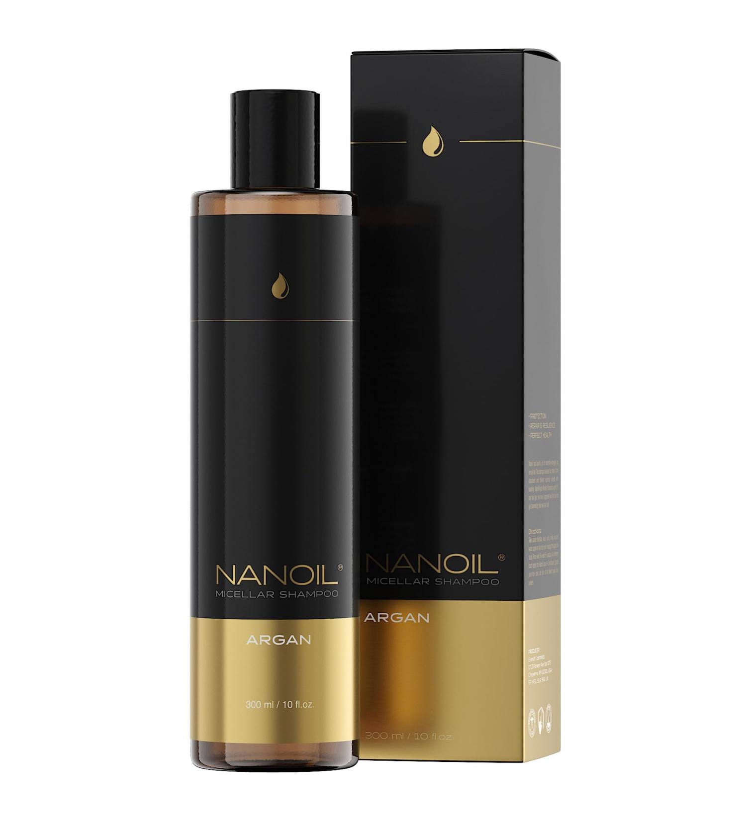 Argan Micellar Shampoo 300ml - Nourishing Argan Oil Strengthening & Smoothing for Perfect Hair Condition - Buy Online on SooperMarket.com