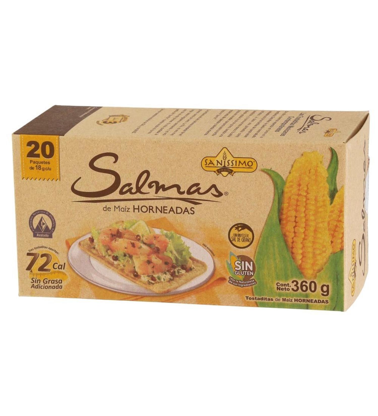Salmas Horneadas Baked Corn Chips - Delicious and Crunchy Snack Option - Buy Online on SooperMarket.com