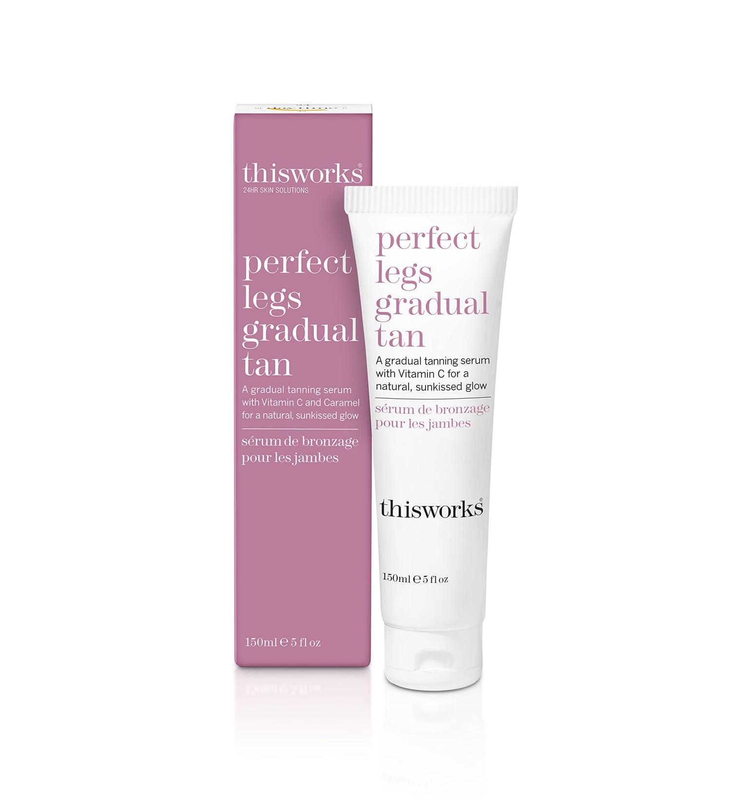 This Works Perfect Legs Gradual Tan 150ml - Self Tanner with Vitamin E & Shea Butter - Buy Online on SooperMarket.com