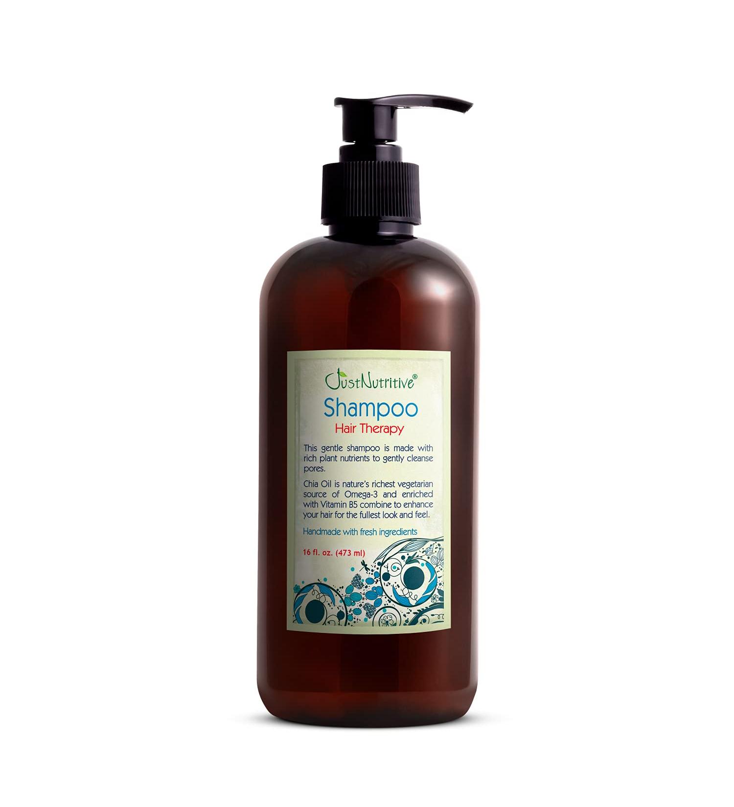 Just Nutritive Hair Loss Shampoo 16 Oz - Hair Regrowth Treatment For Thinning Hair - Men and Women Hair Growth Product - Buy Online on SooperMarket.com