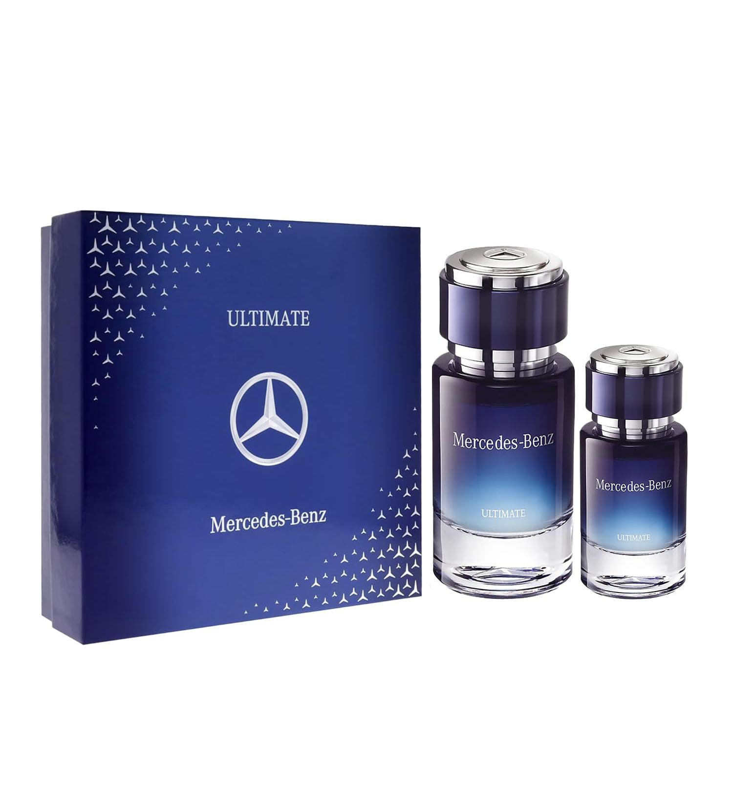 Mercedes-Benz For Men Ultimate Giftset - Eau de Parfum for Men - Long Lasting Mens Cologne - Amber Patchouli Cologne for Men - Perfume for Men - 2 Pc 1 Fl Oz (Pack of 2) - Buy Online on SooperMarket.com