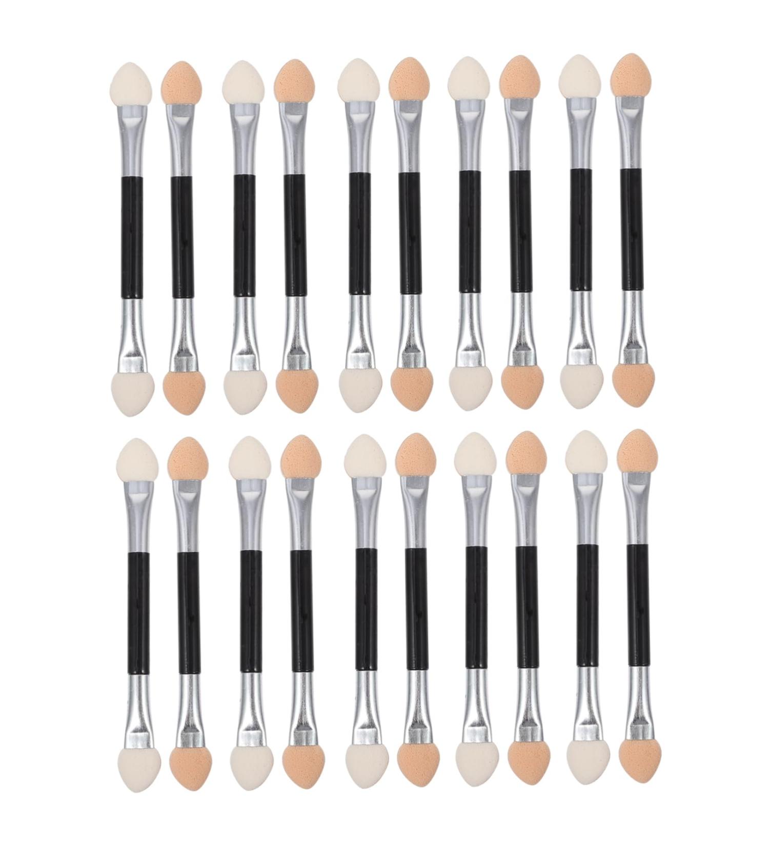PLAFOPE Disposable 20pcs Latex Eye Shadow Stick Sponge Double-ended Eyeshadow Eye Shadow Applicator Mix Set - Buy Online on SooperMarket.com