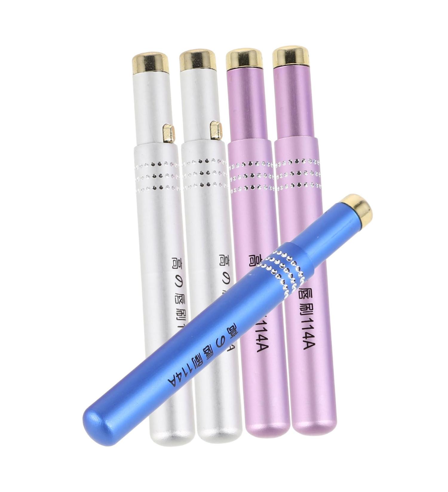 Shop Mikinona 5pcs Retractable Lip Brush Set - Portable Makeup Brushes for Lip Balm Lipstick & Concealer | International Shipping Available - Buy Online on SooperMarket.com