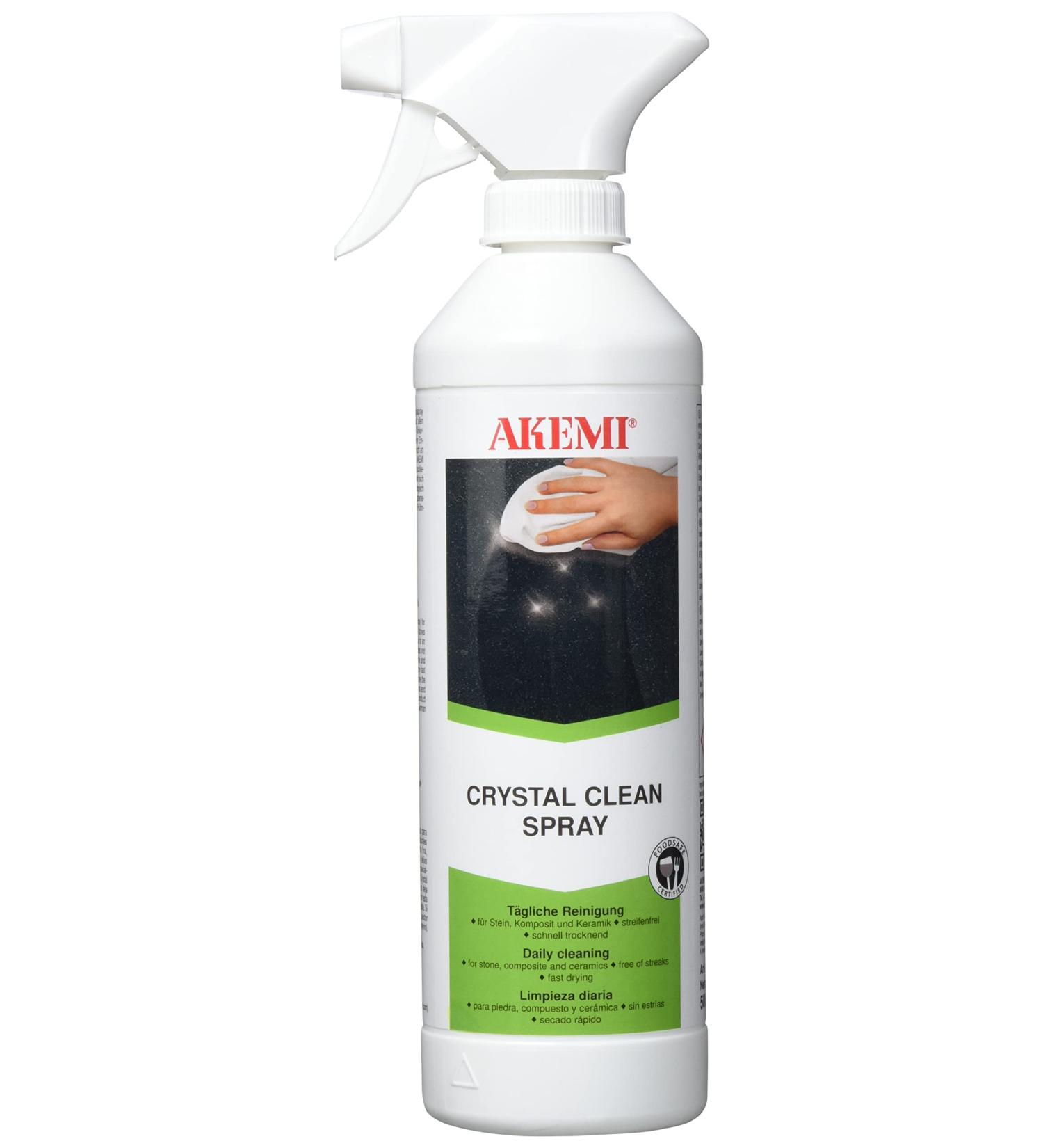 AKEMI Crystal Clean 500ml Spray - Ready to Use Cleaner | International Shipping - Buy Online on SooperMarket.com