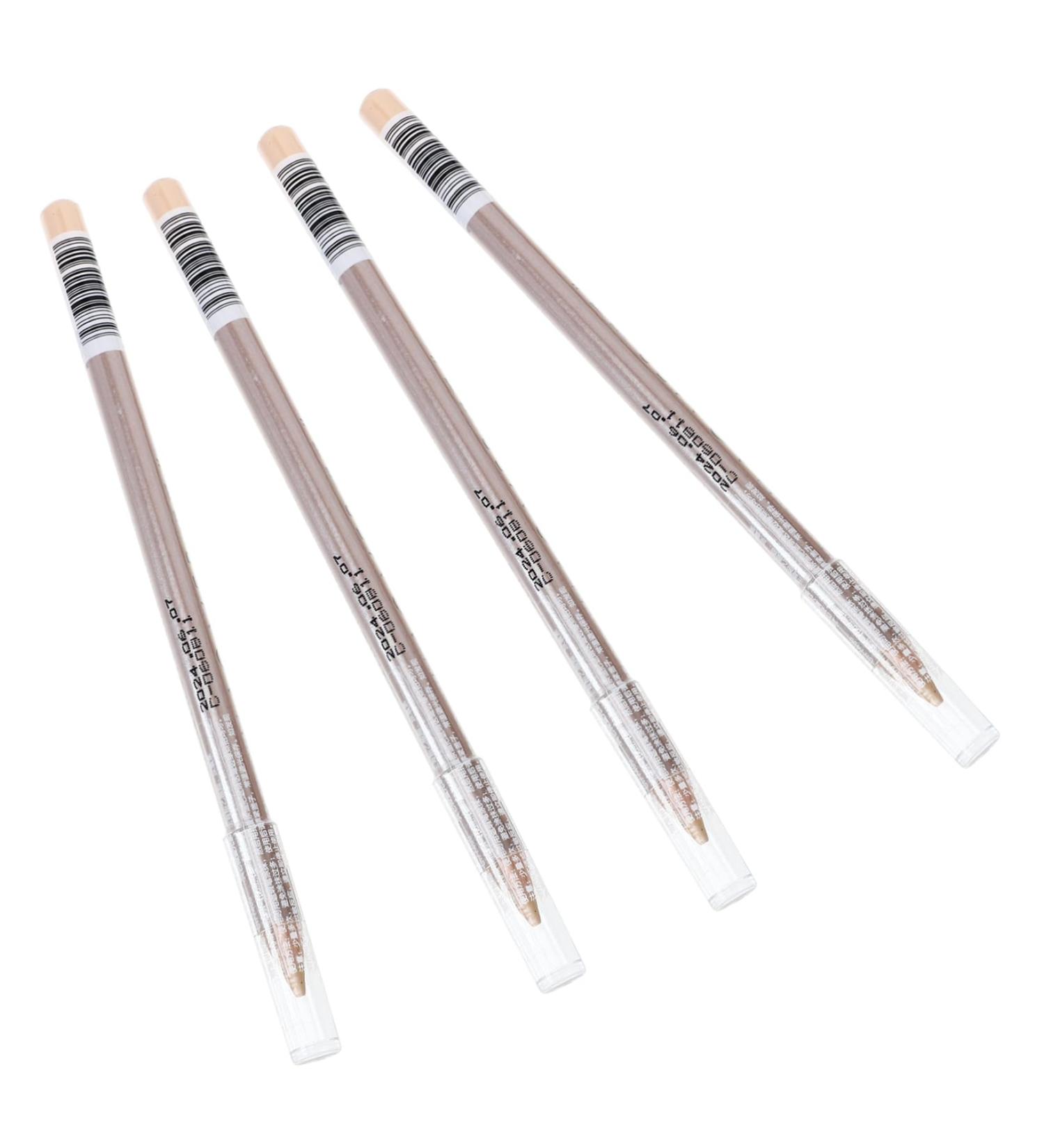 Mikinona 4pcs Concealer Pen Eraser Concealer Highlighter Stick Makeup Concealer for Face Eye Circle Wooden 1 g (Pack of 1) Assorted Color - Buy Online on SooperMarket.com