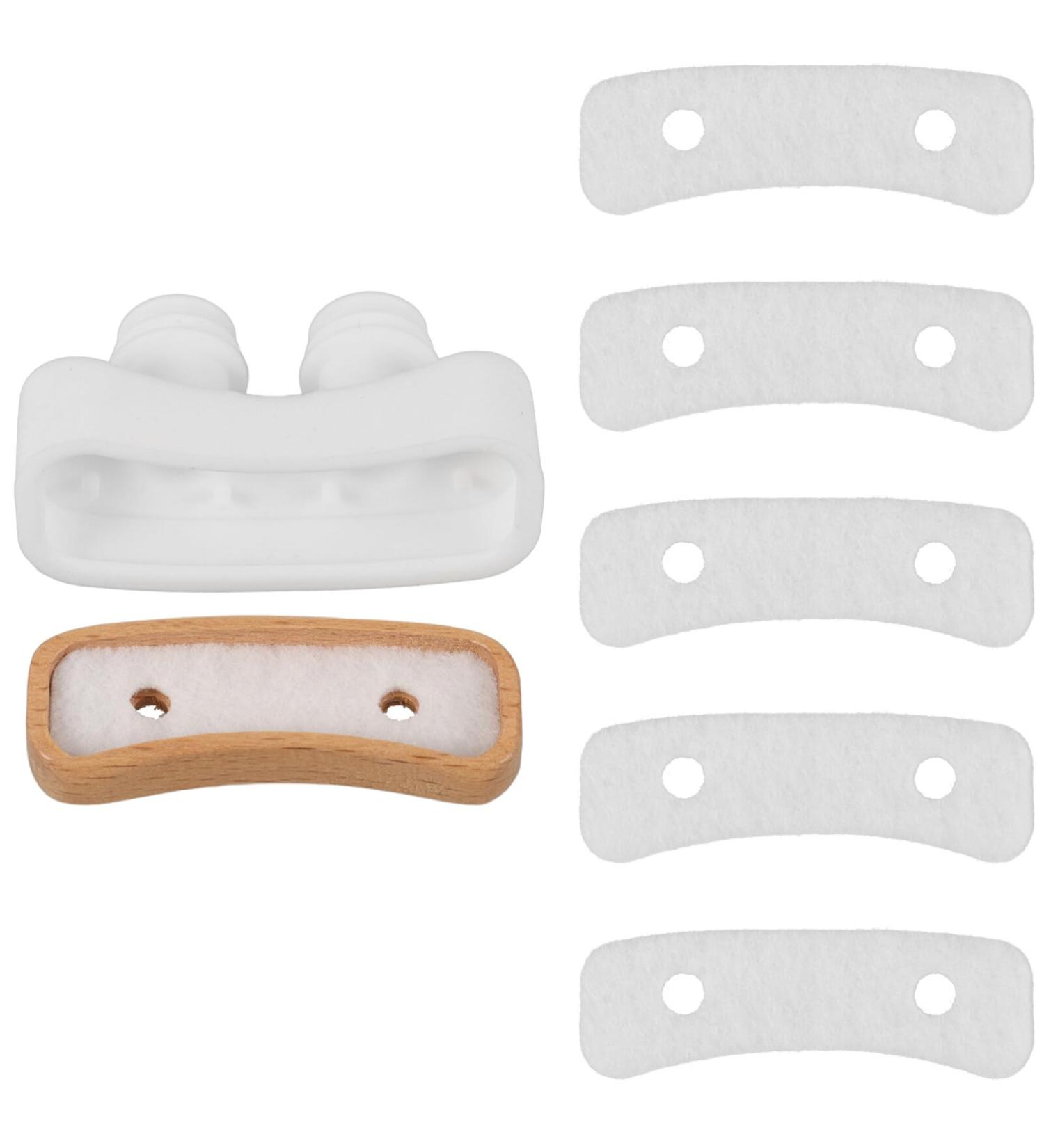 NOLITOY Essenial Oil Blank Nasal Inhale-r Tubes Empty Personal Nasal Aromatherapys Inhale-r Tubes with 5 Cotton Pads - Buy Online on SooperMarket.com