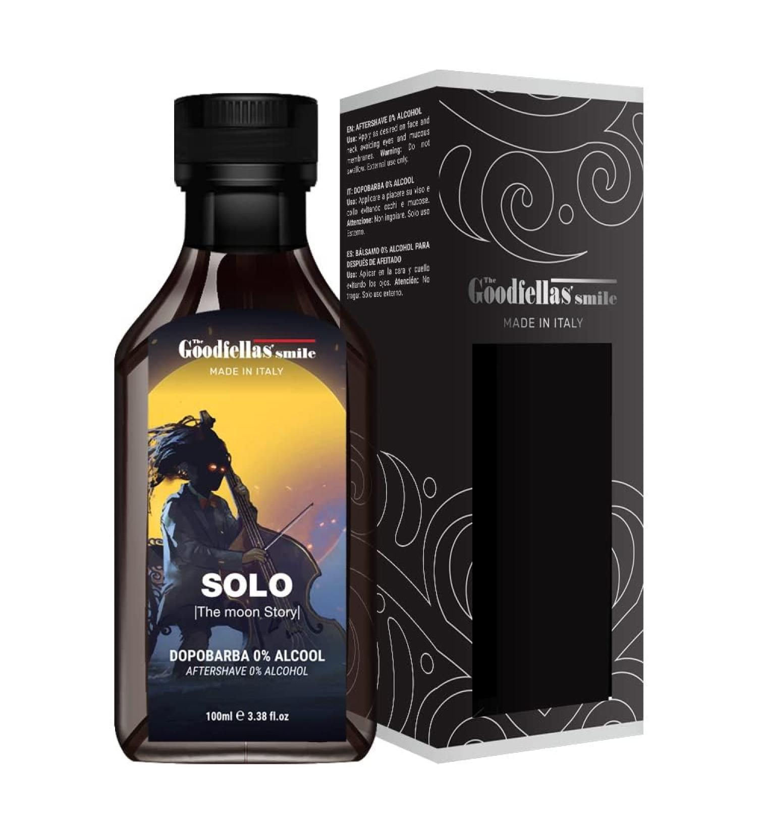 The Goodfellas' smile After Beard Liquid Only Zero Alcohol 100ml Only 1 ml (1Pack)