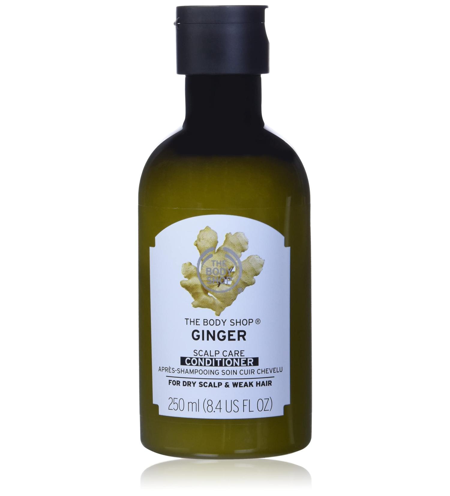 The Body Shop Ginger Scalp Care Conditioner (Vegan) - Green | 8.4 Fl Oz - Buy Online on SooperMarket.com