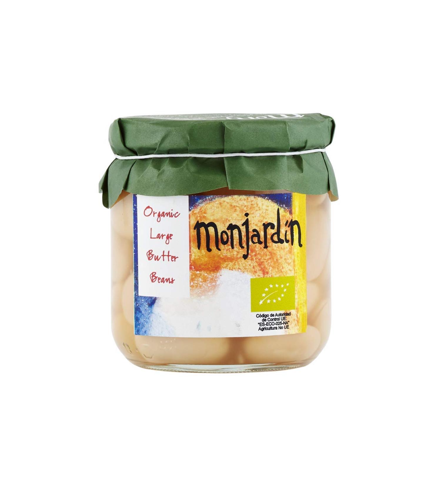 Monjardin Organic Butter Beans 205g - Buy Online on SooperMarket.com