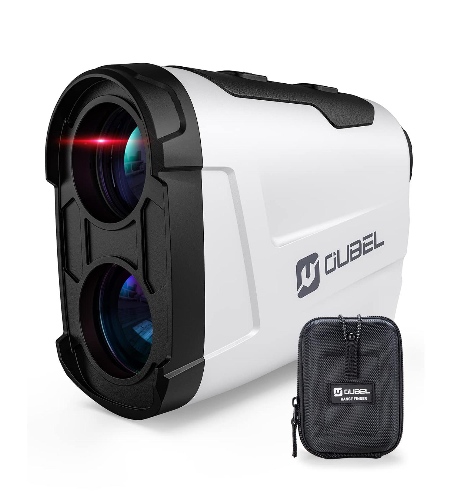 OUBEL Laser Golf Rangefinder - 1200 Yards Range with Slope Mode, Flag Pole Locking, and Fast Focus System - Buy Online on SooperMarket.com